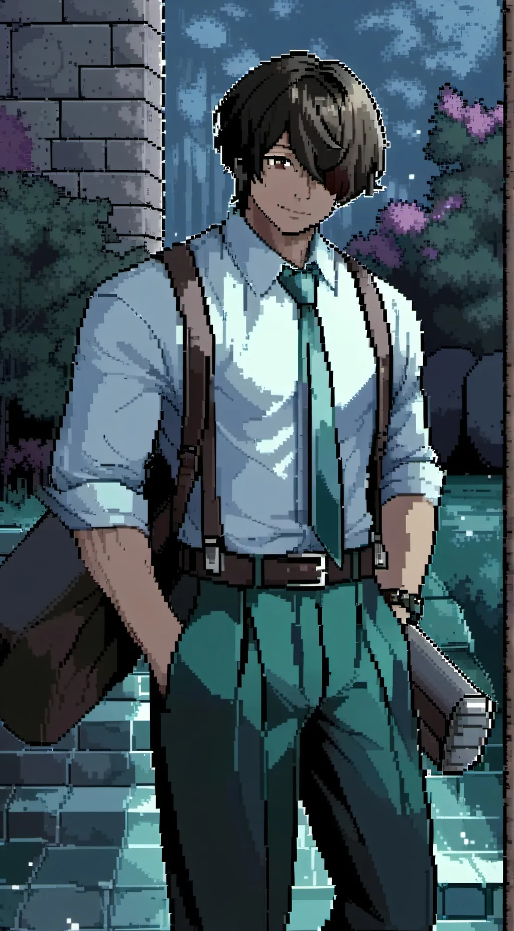 ai character: MY BOYFRIEND  background