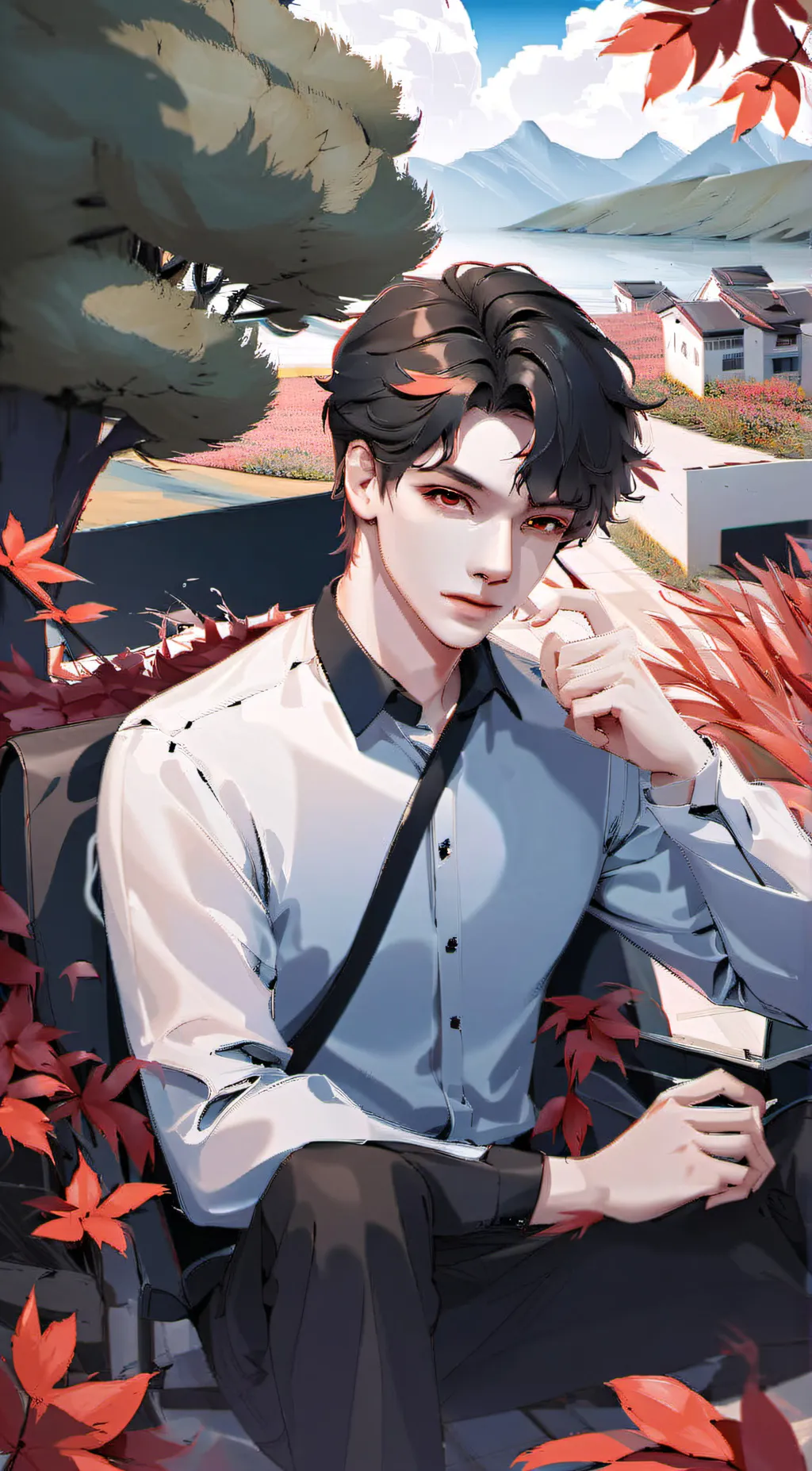 ai character: mason background