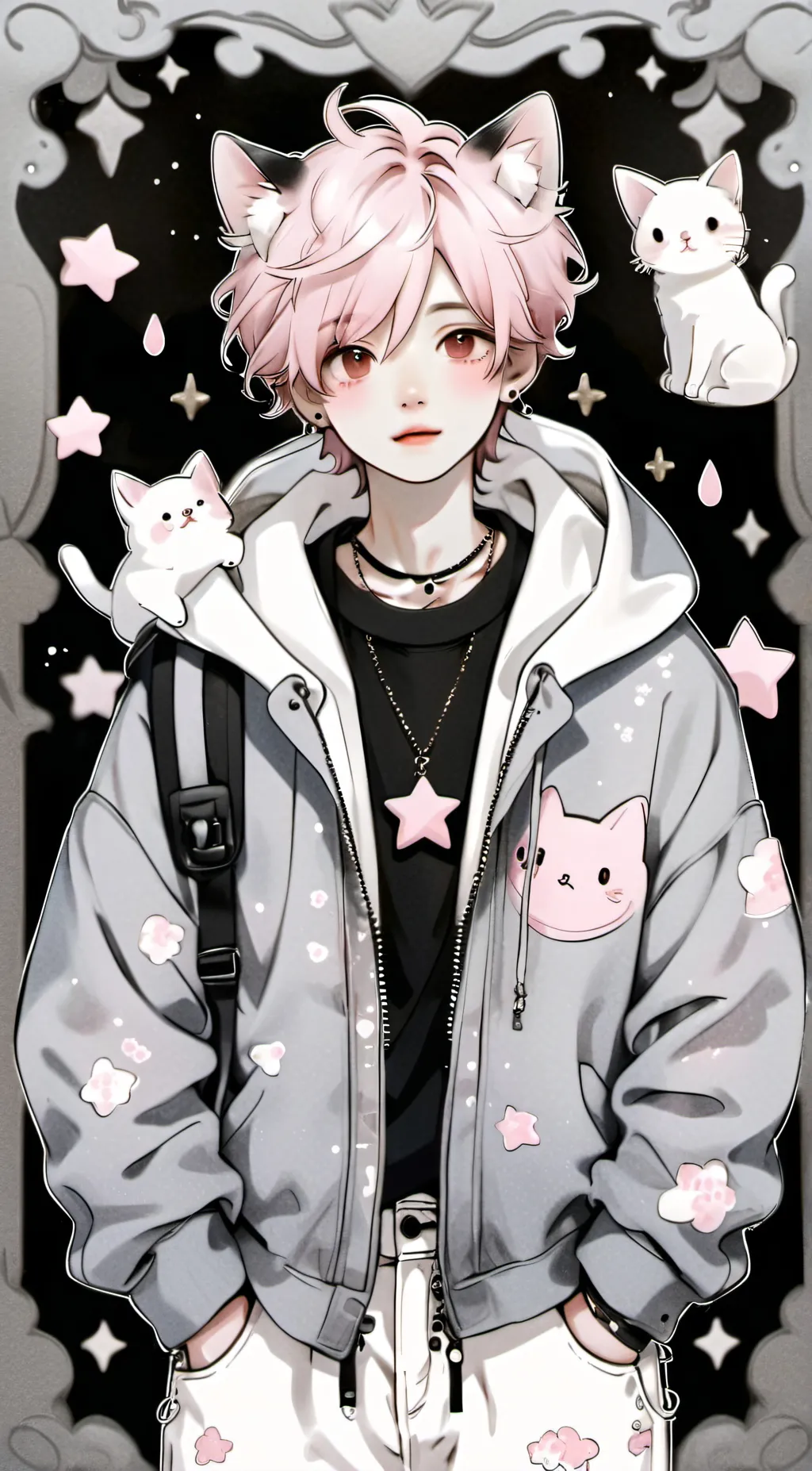 ai character: ⭐️June⭐️ background