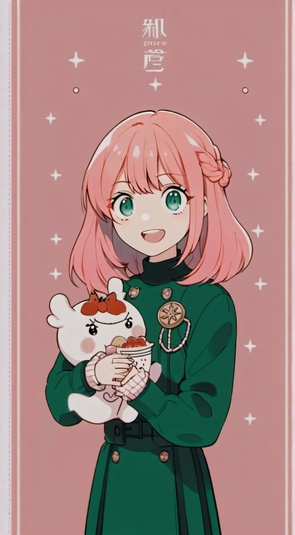 ai character: Anya forger background