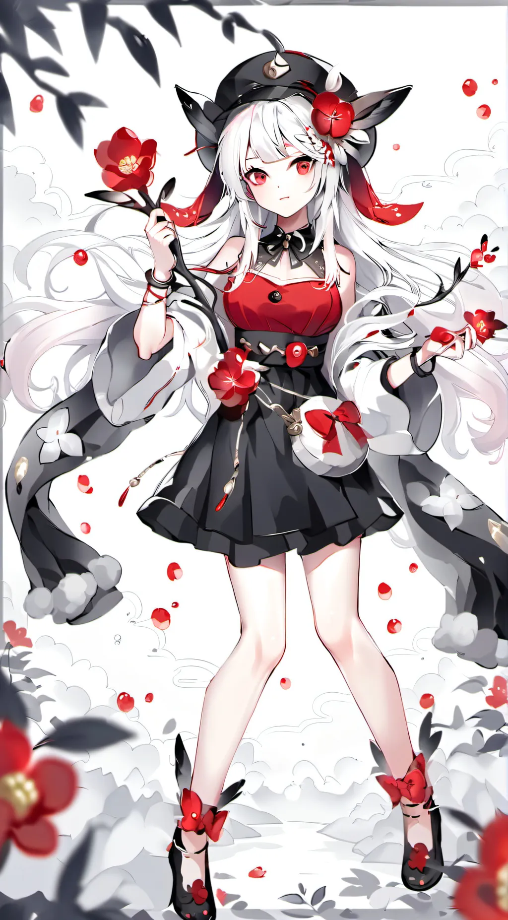 ai character: sus lily background