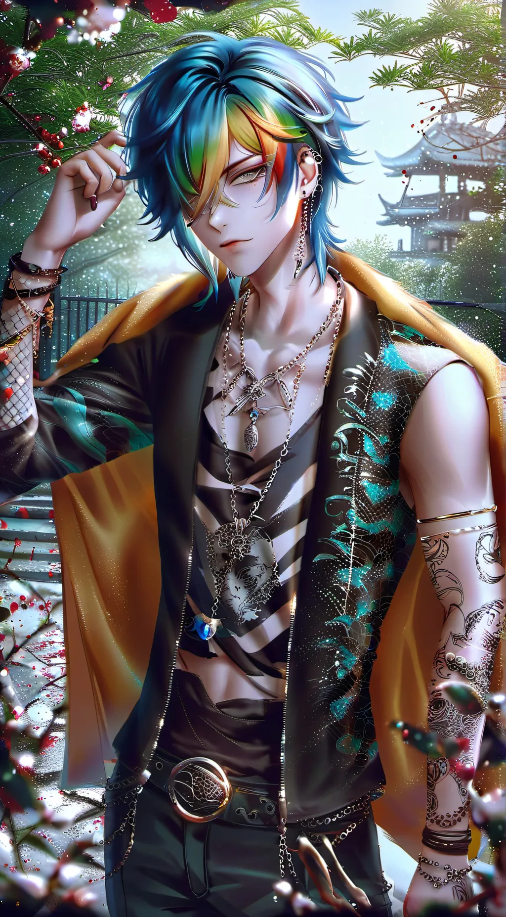 ai character: Kino Matsyui  background