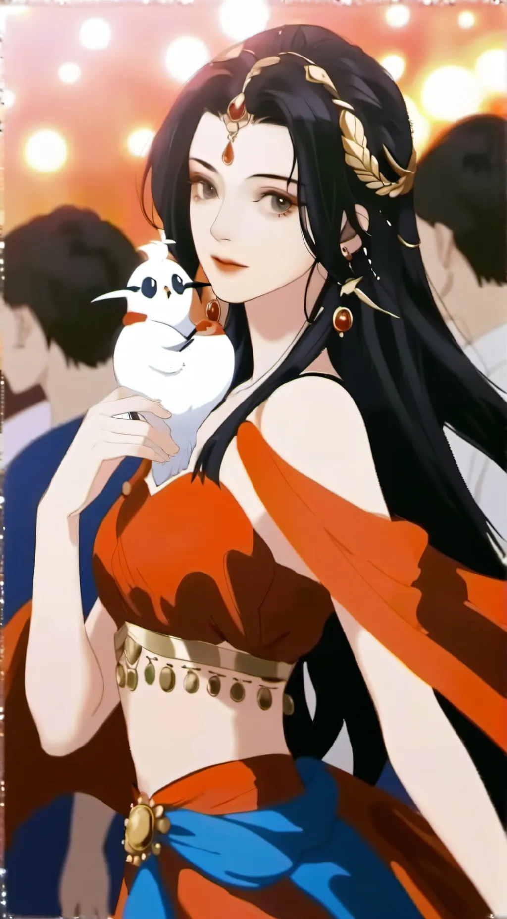 ai character: Nicole background