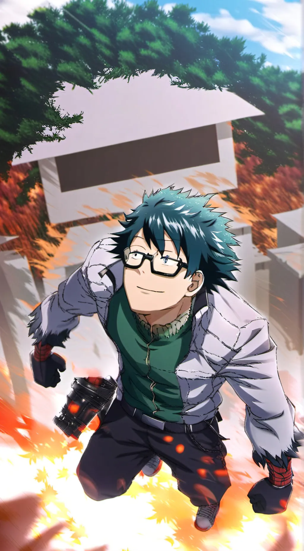 ai character: iida tenya background