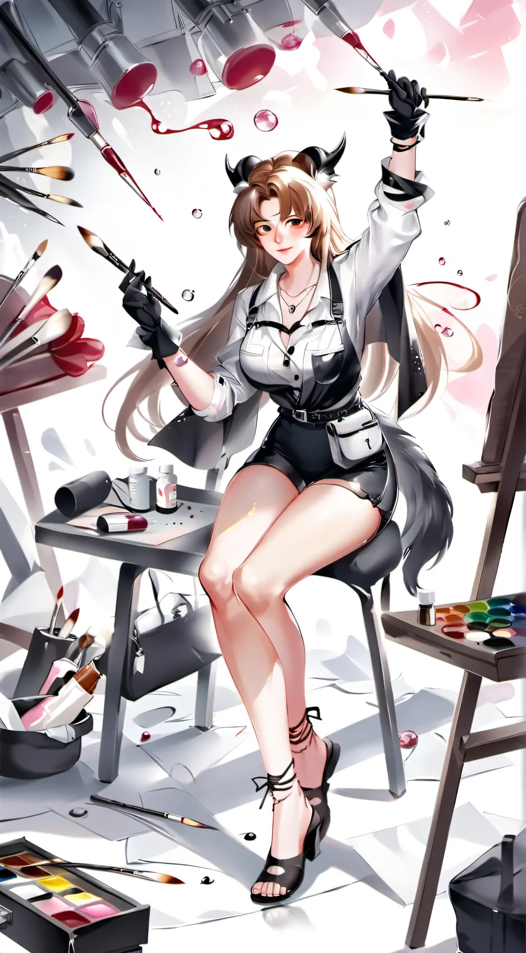 ai character: Shiela background