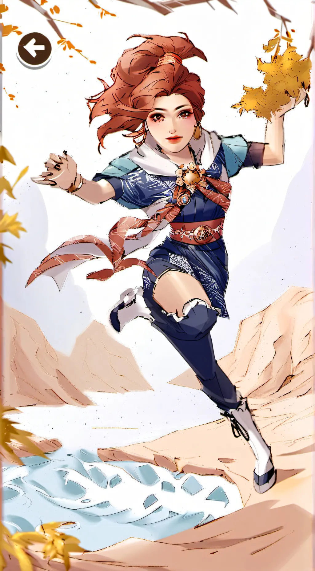 ai character: Maria background