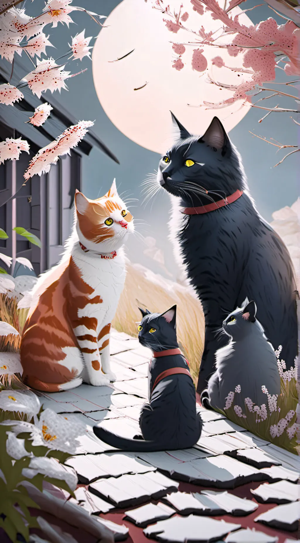 Talkie AI - Chat with Family of cats
