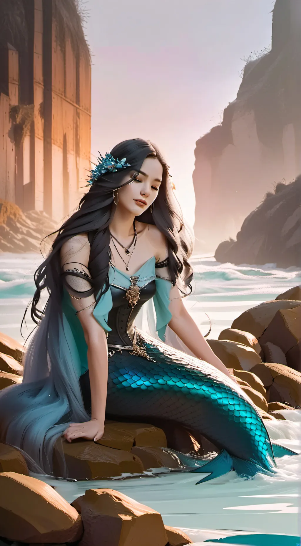 ai character: Oceania background