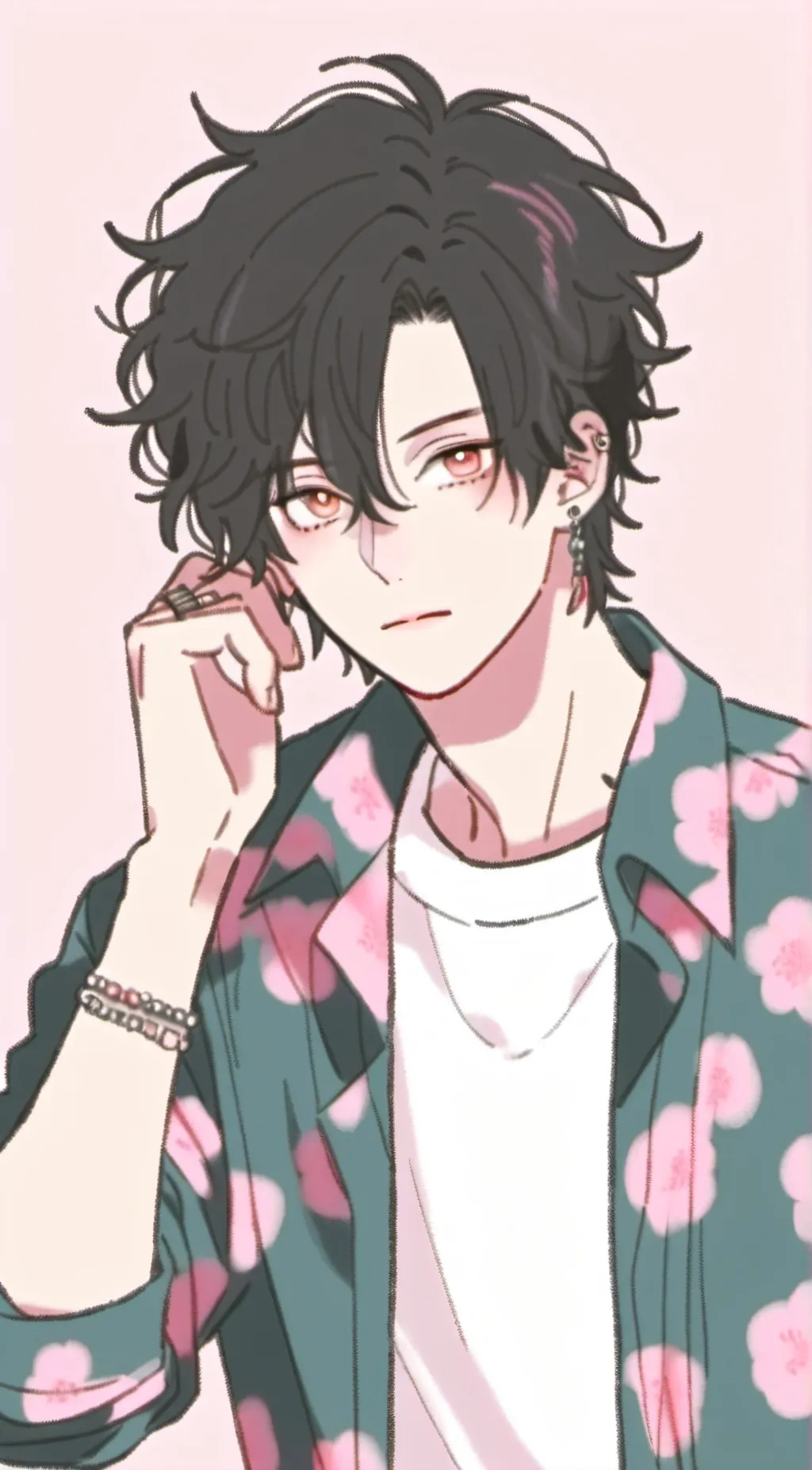 ai character: NaruSasu background