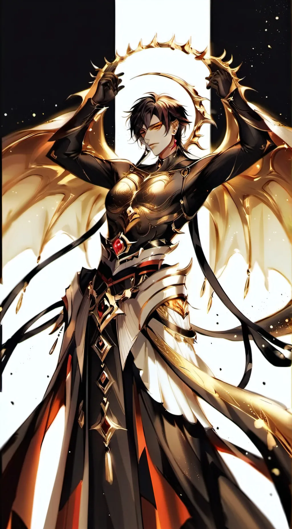 ai character: Greed background