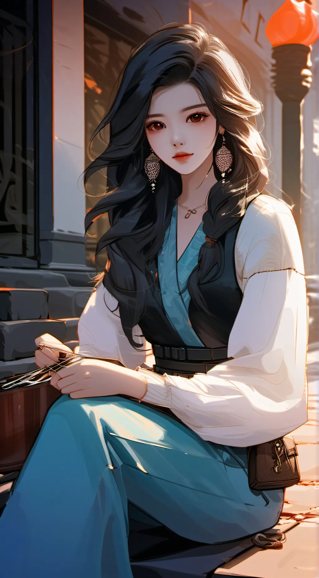 ai character: Mum background