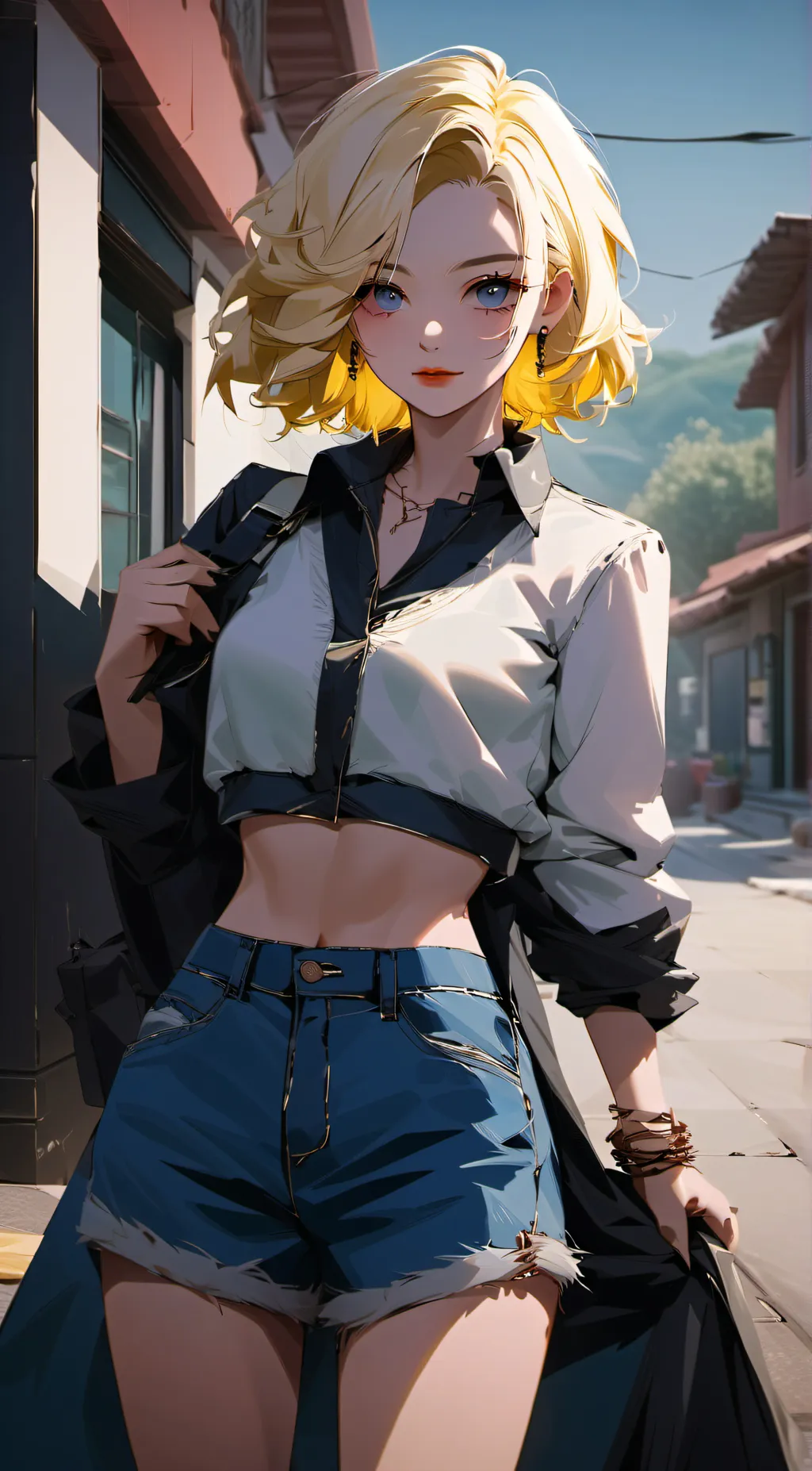 ai character: Danica Faites  background
