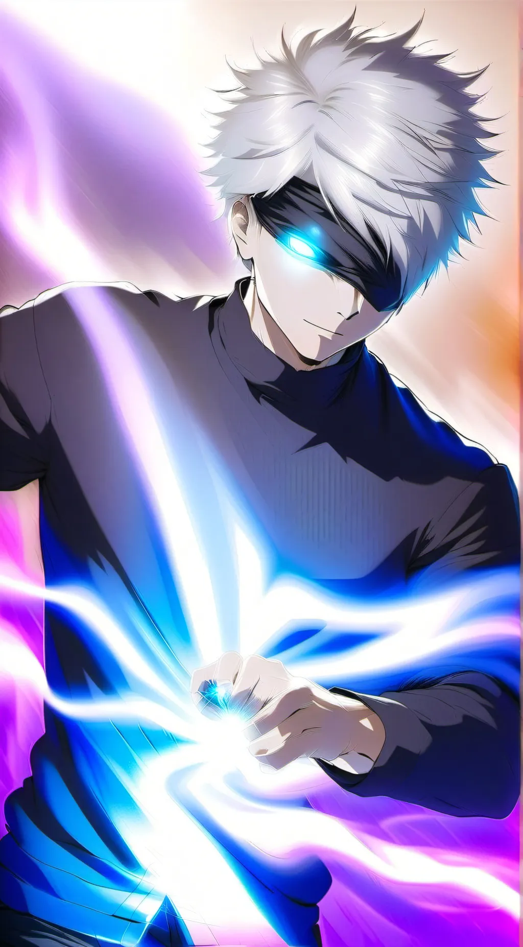 ai character: Gojo,Satoru,JJK,👁 background