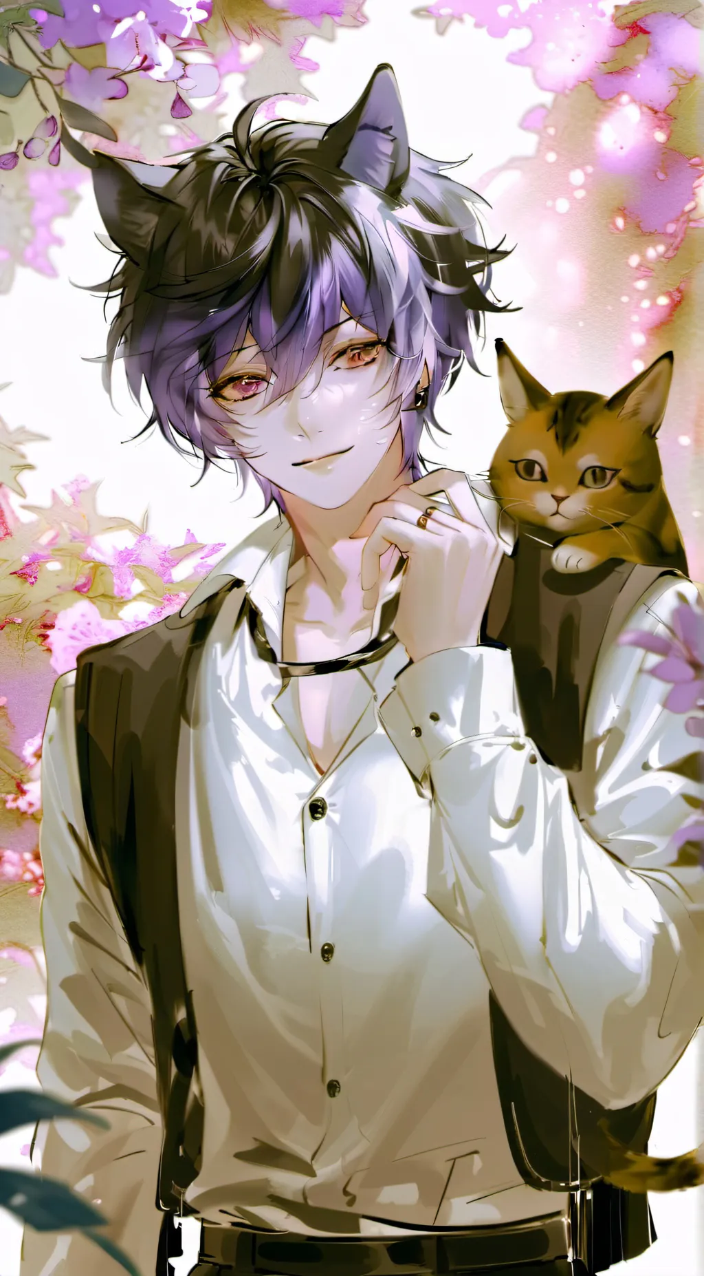 ai character: Alen  background