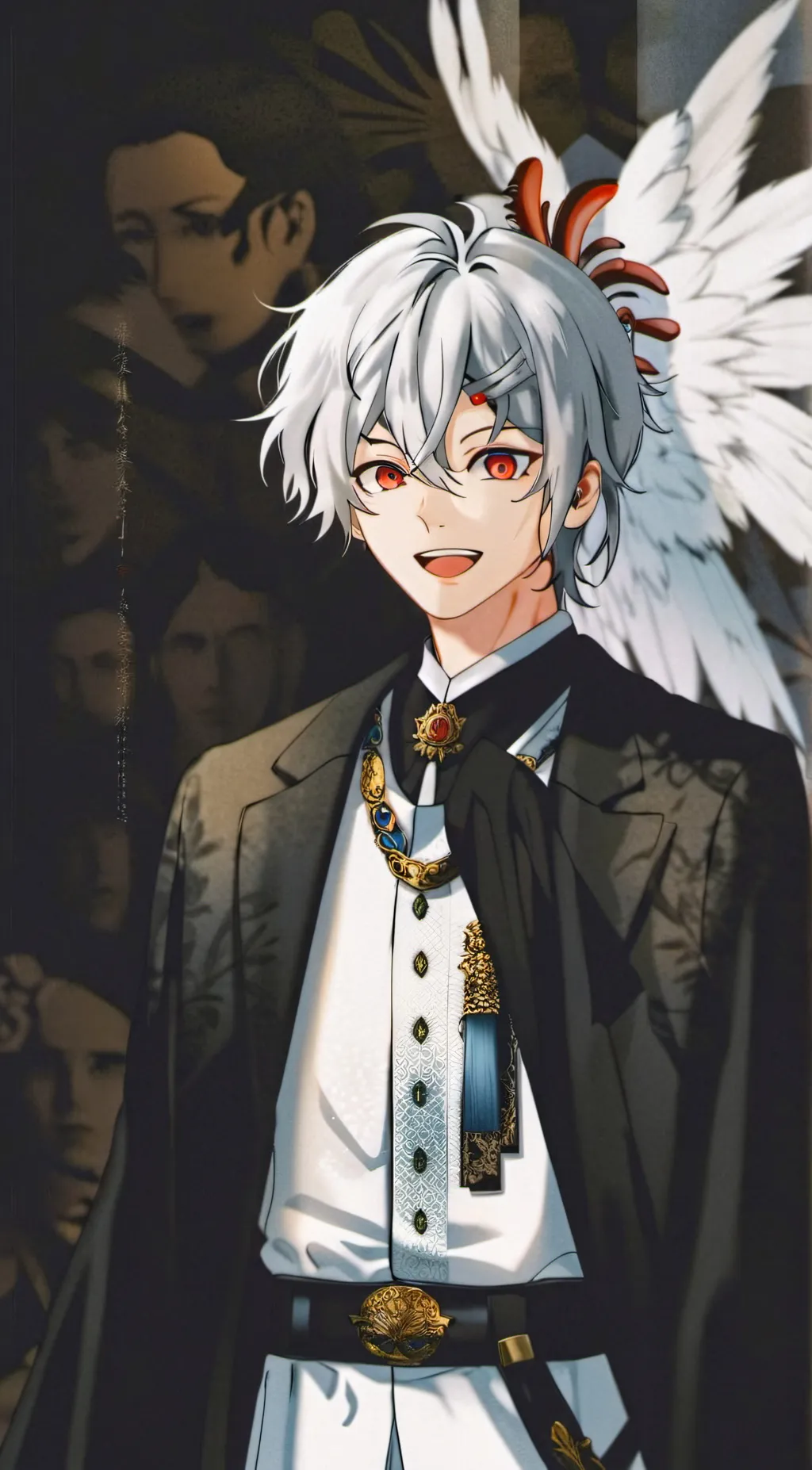 ai character: Kira Hiroto background