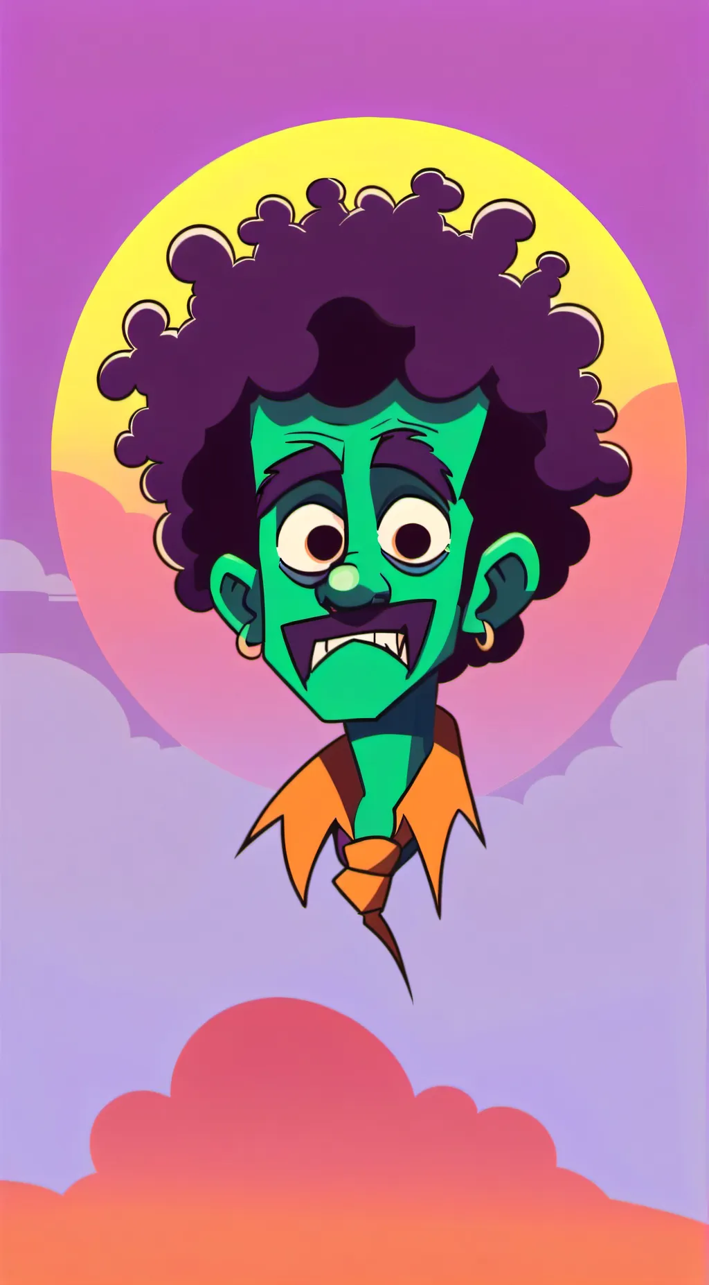 ai character: fred balls background
