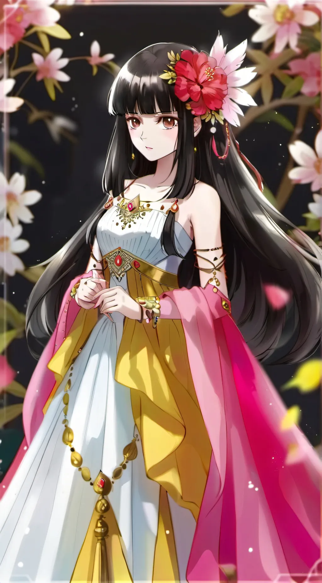 ai character: maki harukawa background