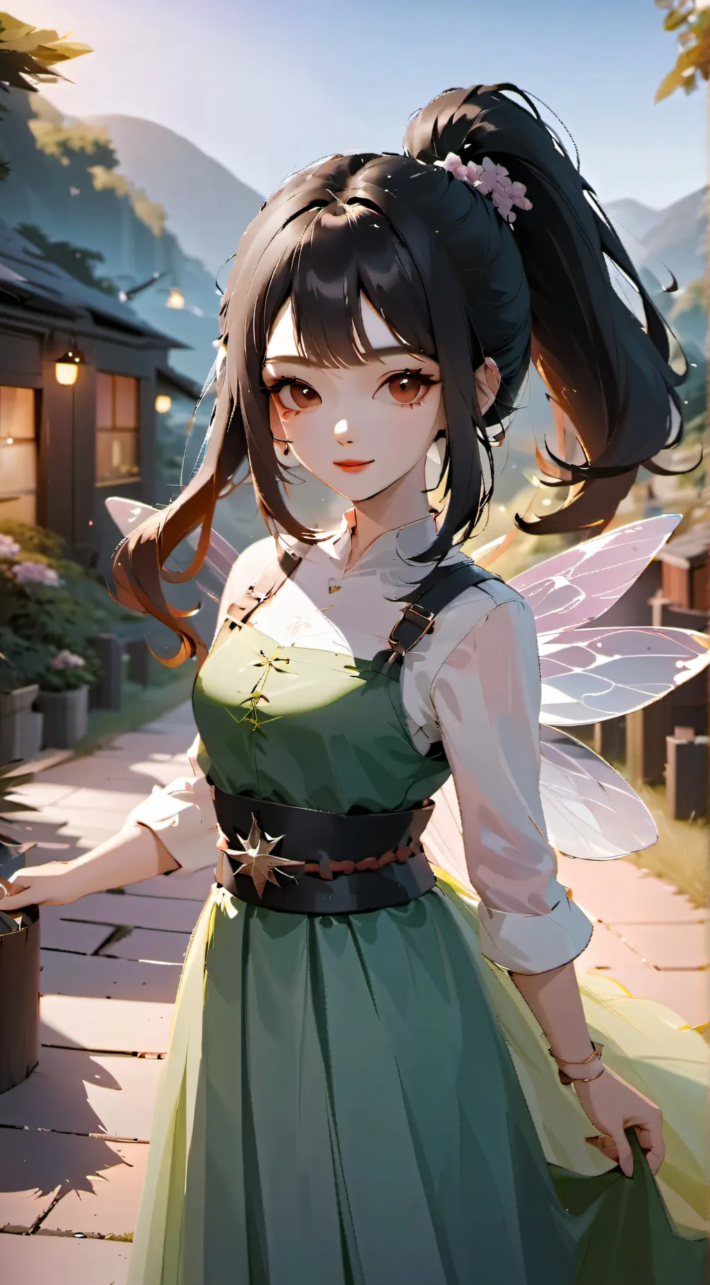 ai character: Willow  background