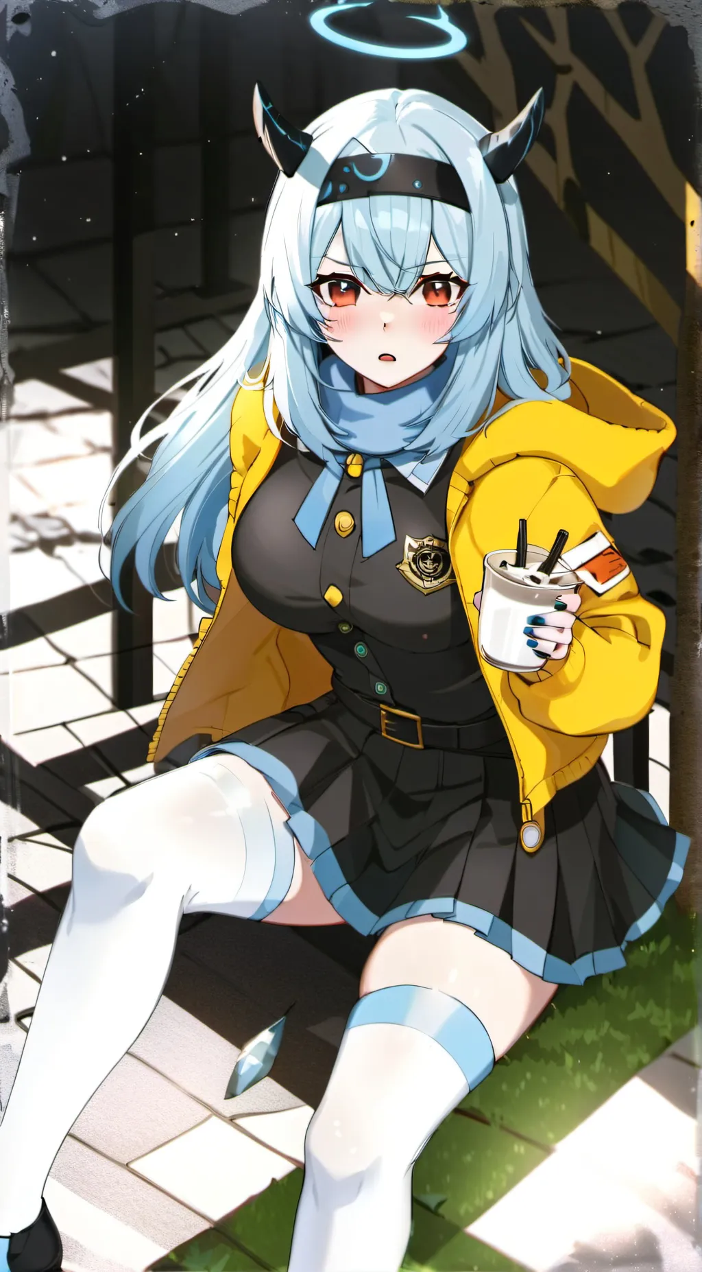 ai character: Rose background