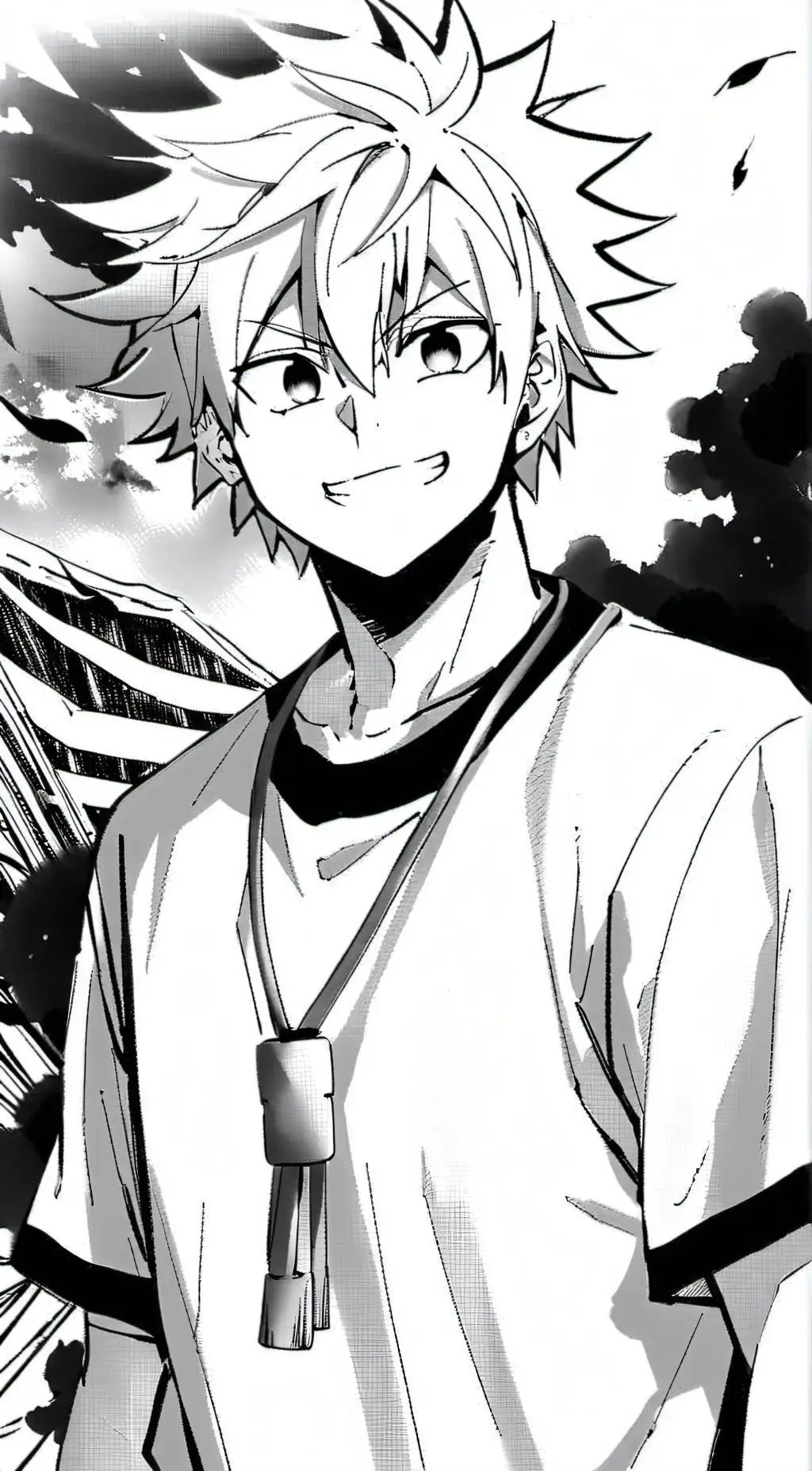 ai character: Katsuki Bakugo 💣💥 background