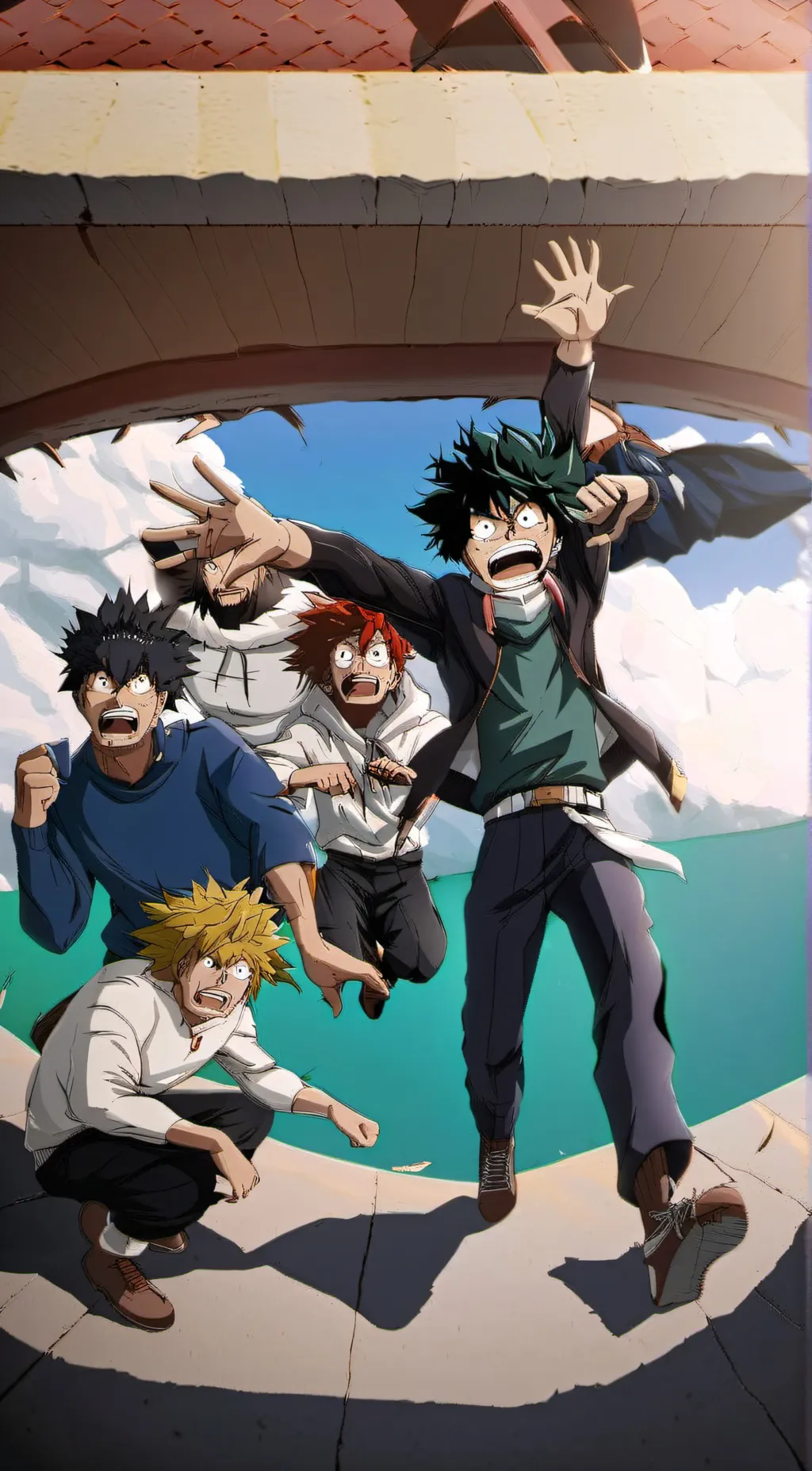 ai character: Mha background