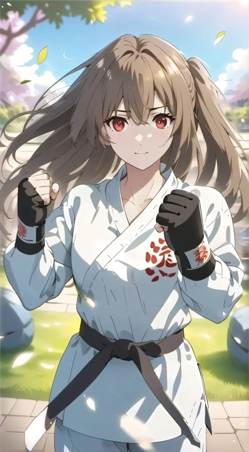 ai character: Rays sister background