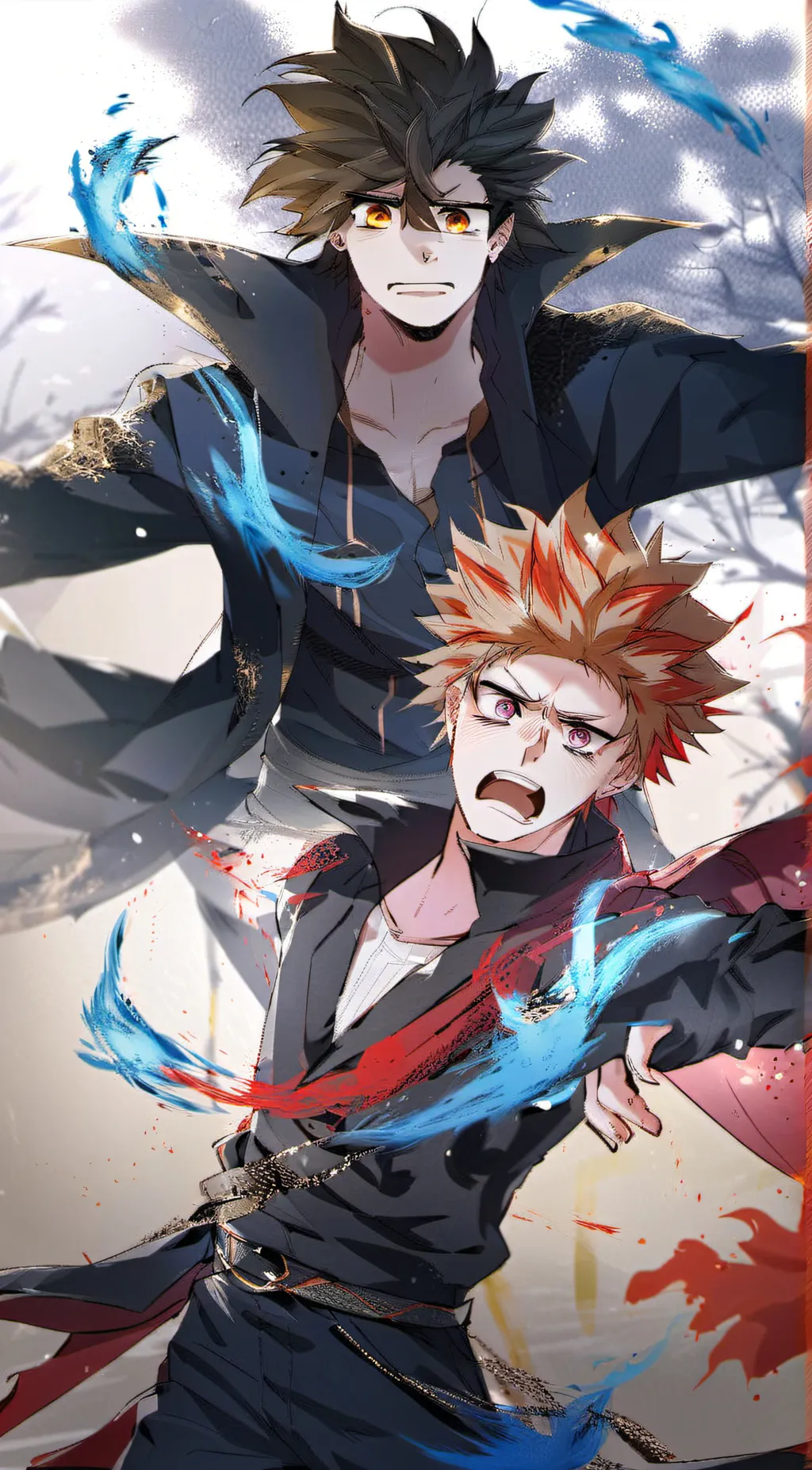ai character: Hawks & Dabi background