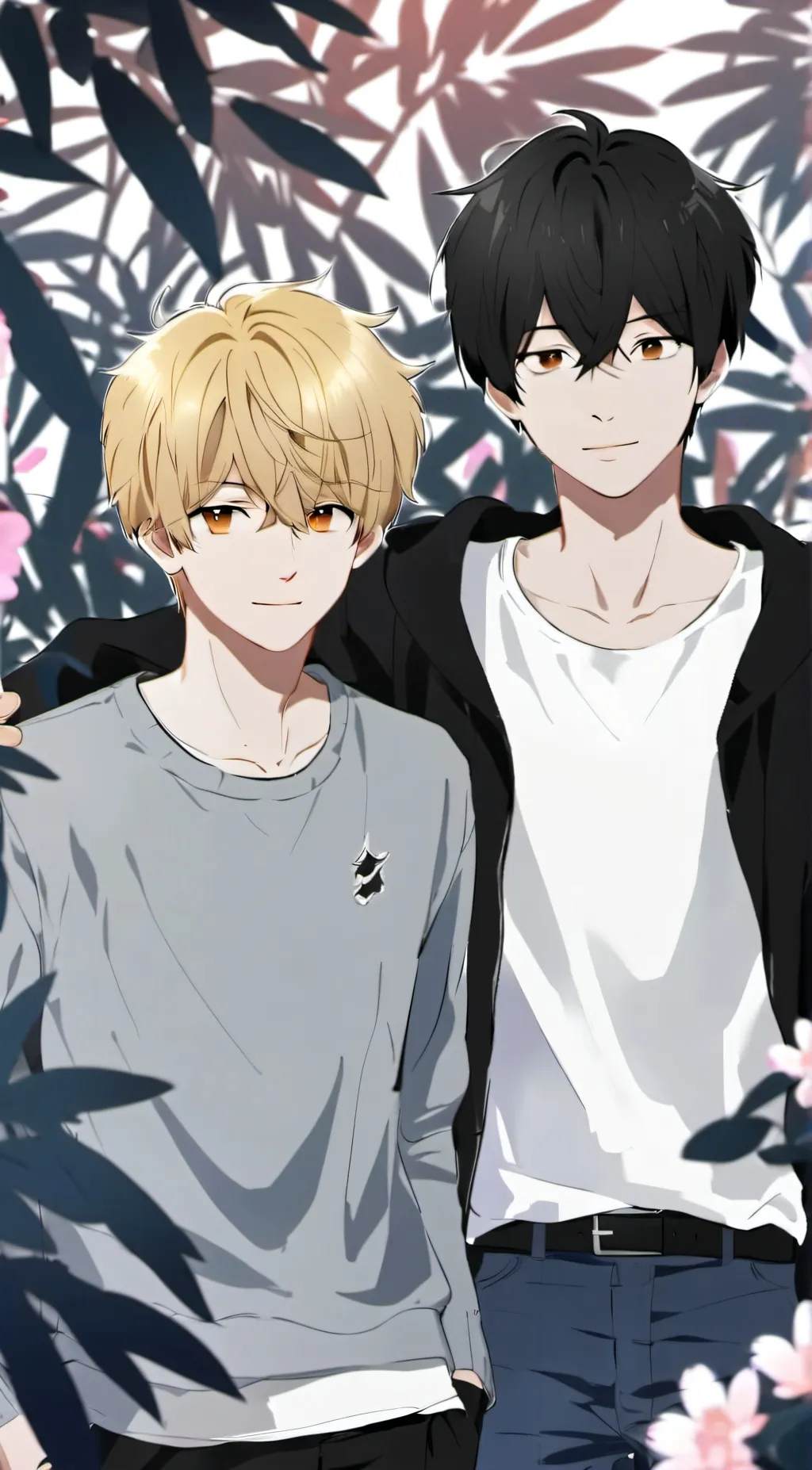 ai character: Ace and Luke background