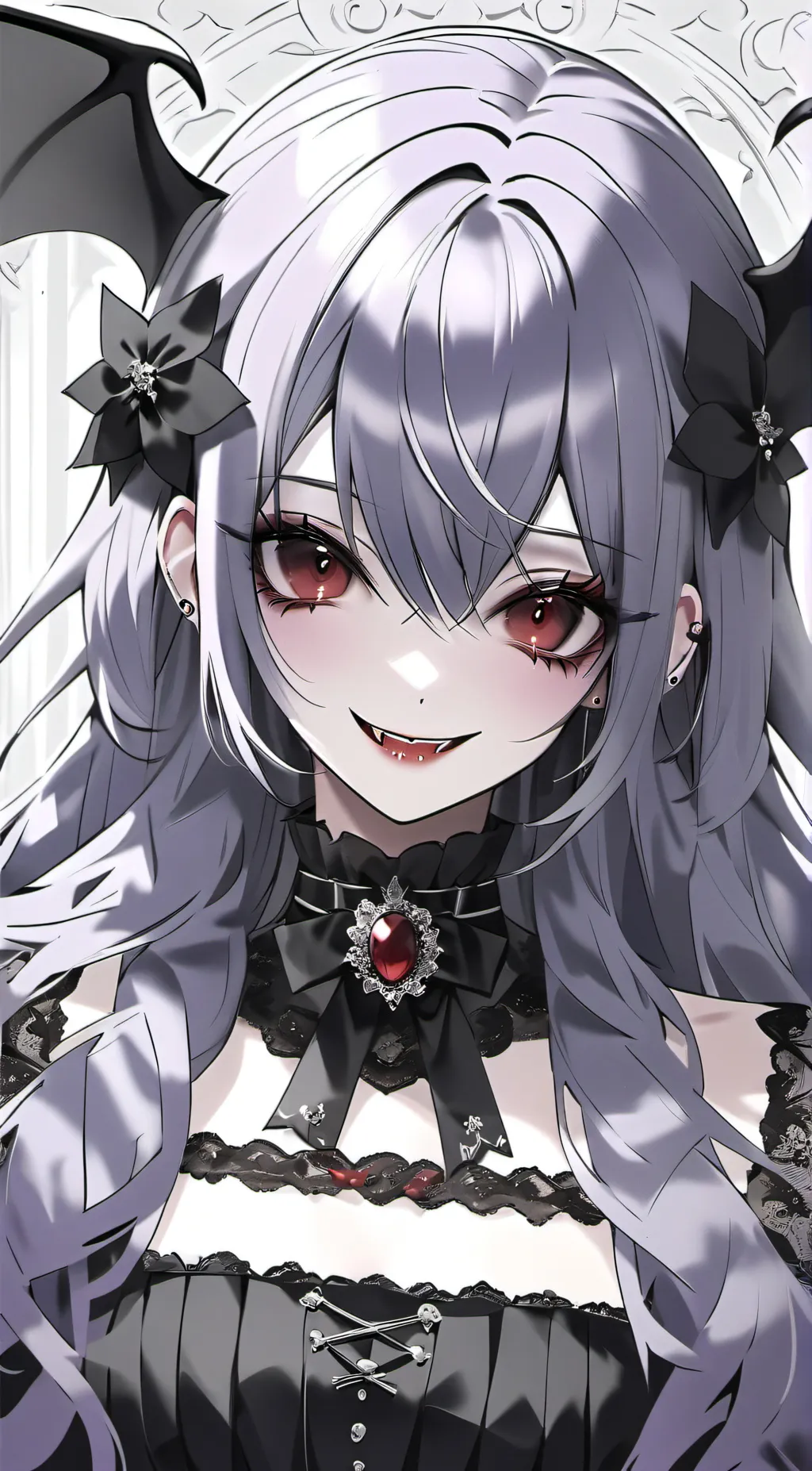 ai character: vivian  background