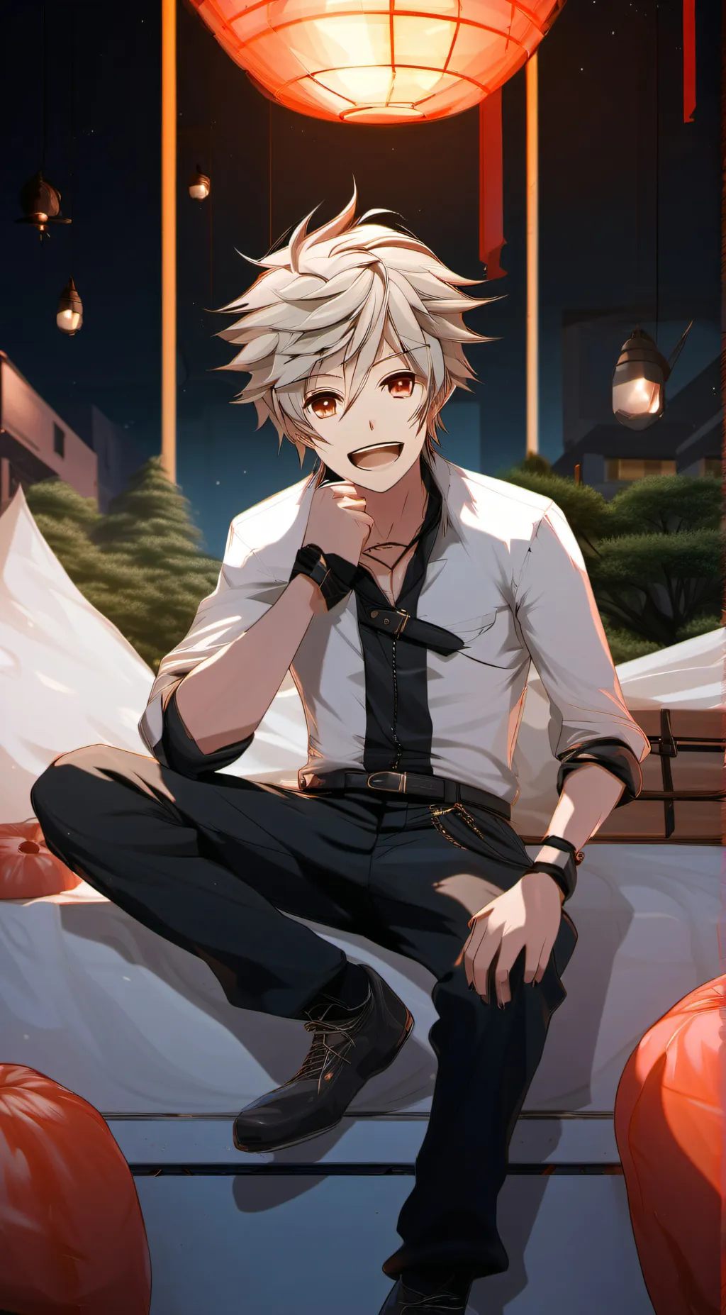 ai character: Asher background