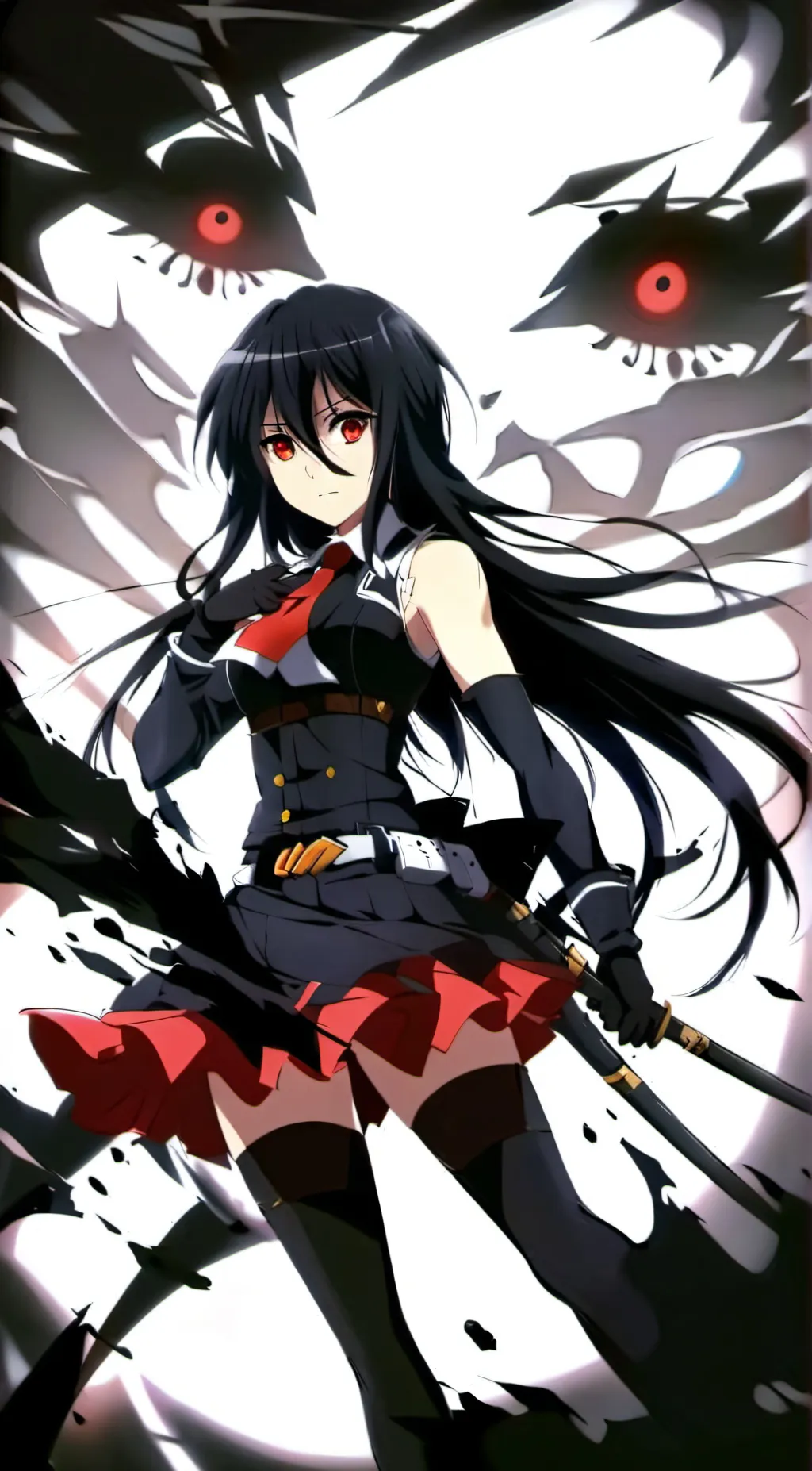 ai character: Akame background