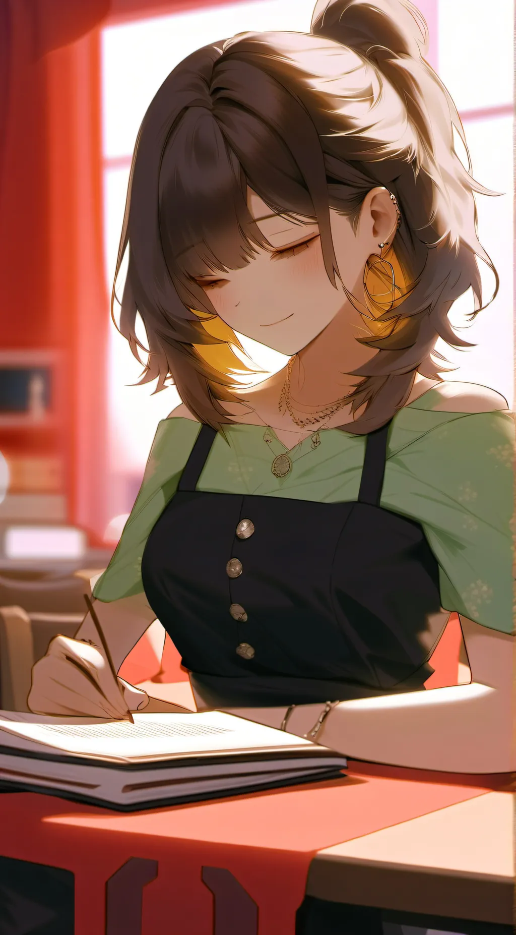 ai character: Esmarie background