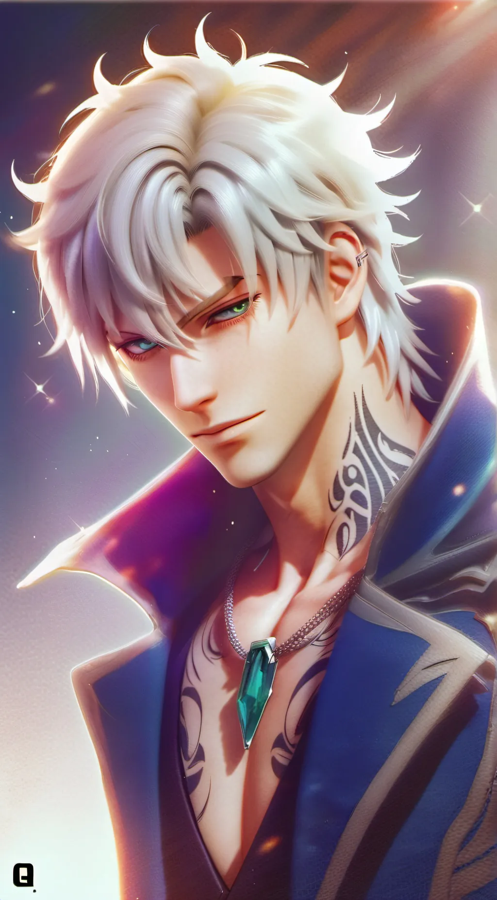 ai character: Hans  background