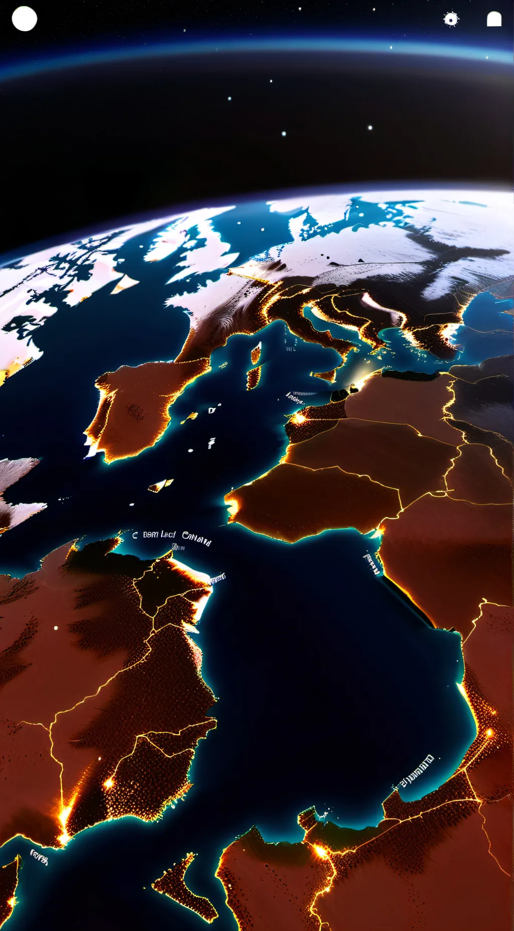 ai character: Earth background