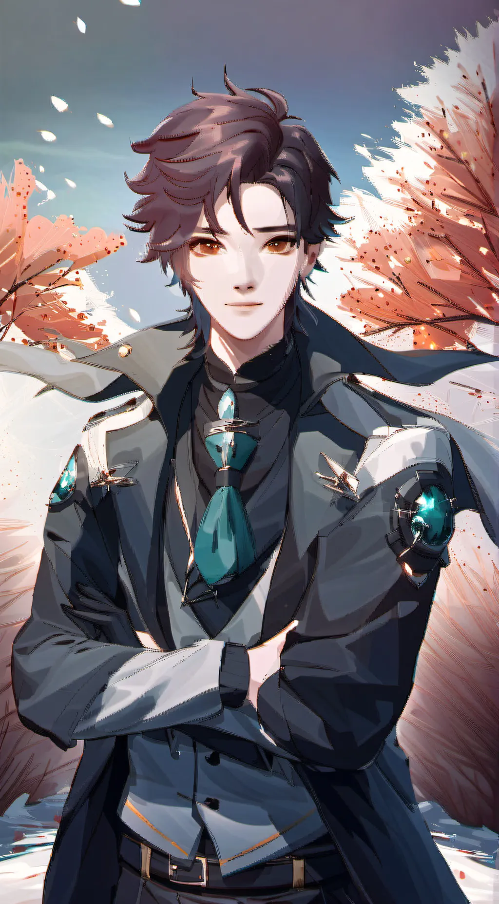ai character: michael  background