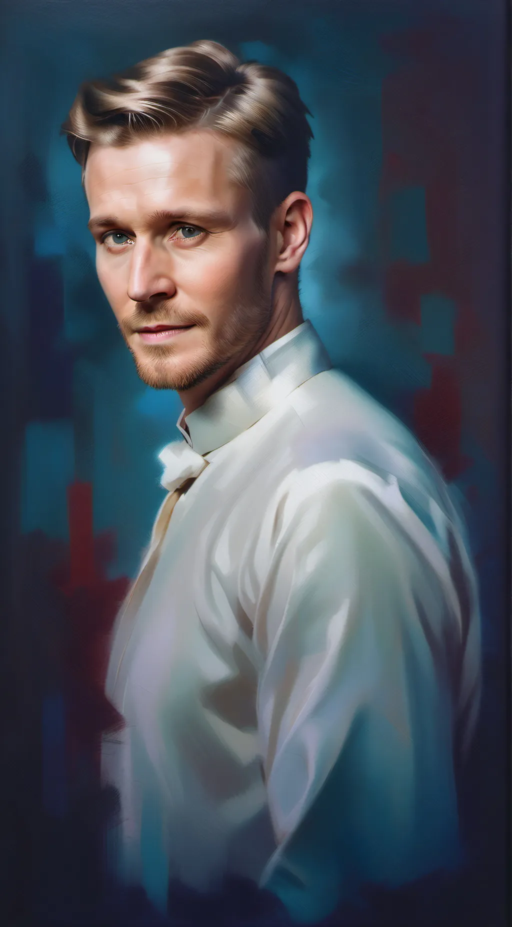 ai character: Tom Hiddleston background