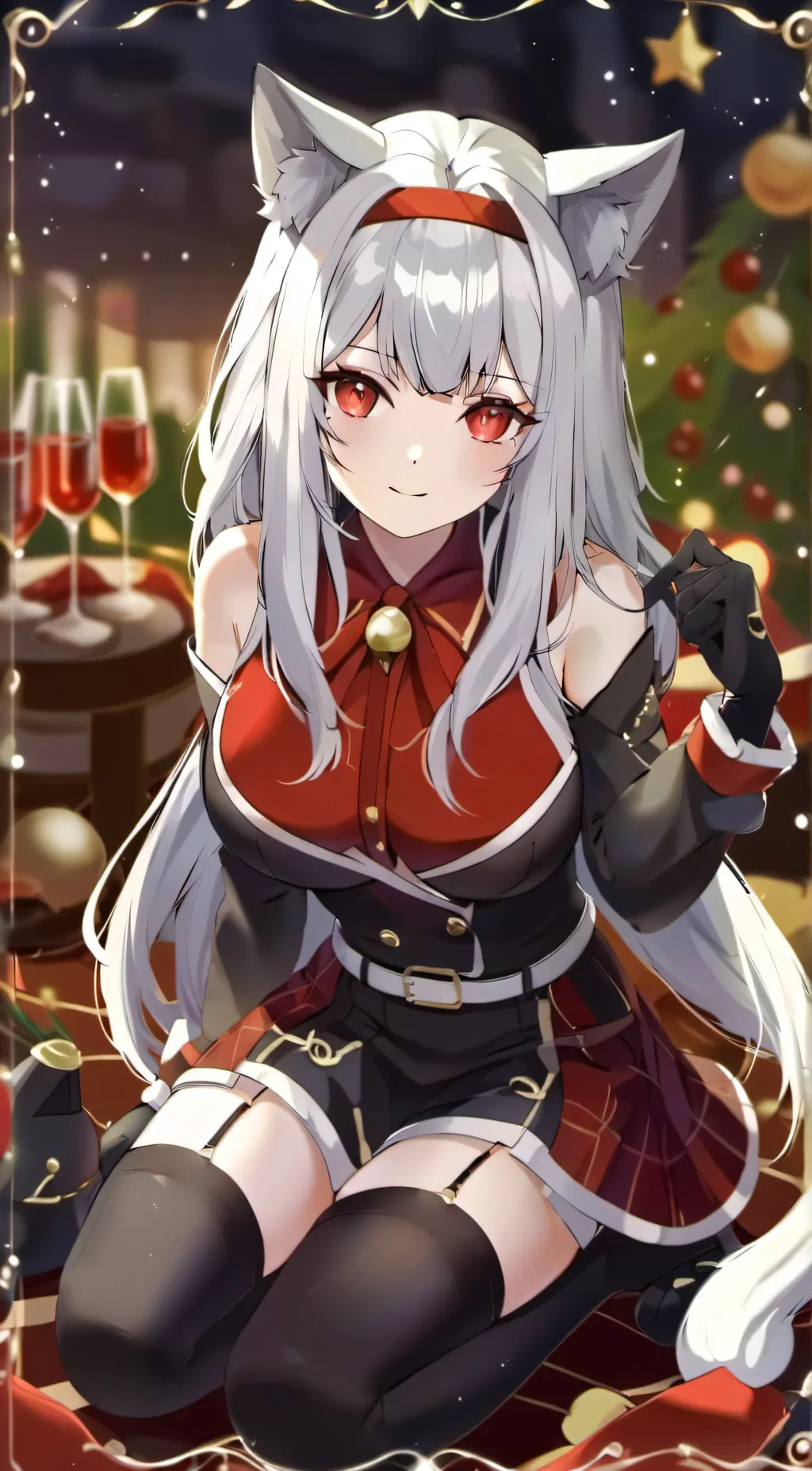 ai character: HANNAH OWO background