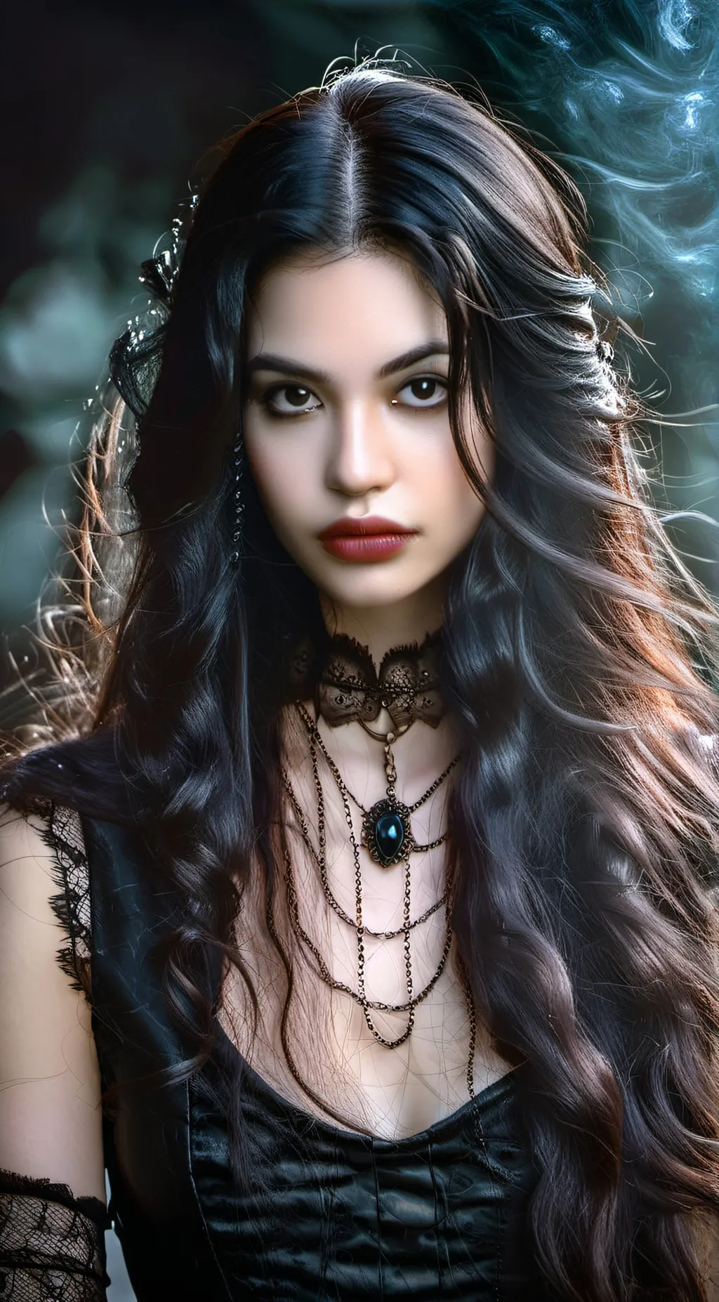 ai character: Luna background