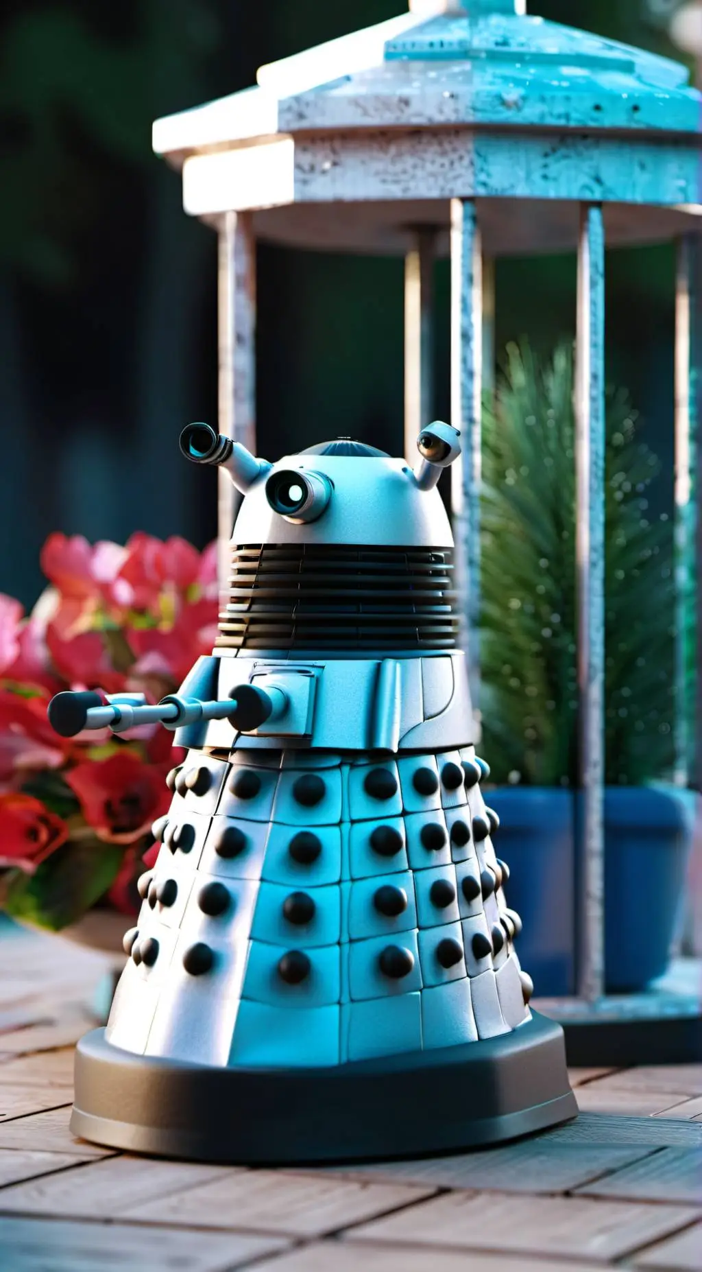 ai character: Tickle Daleks background