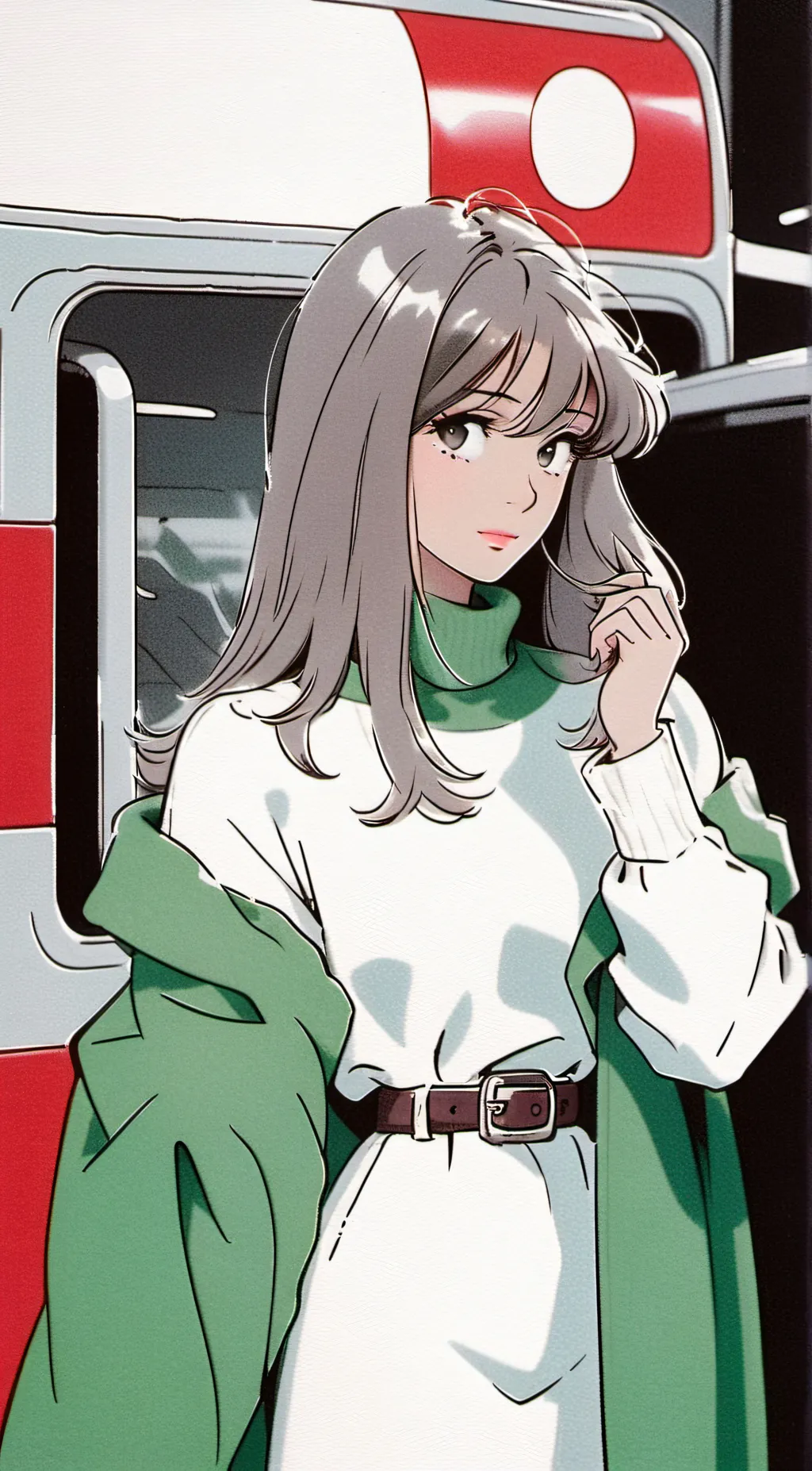 ai character: Anita  background