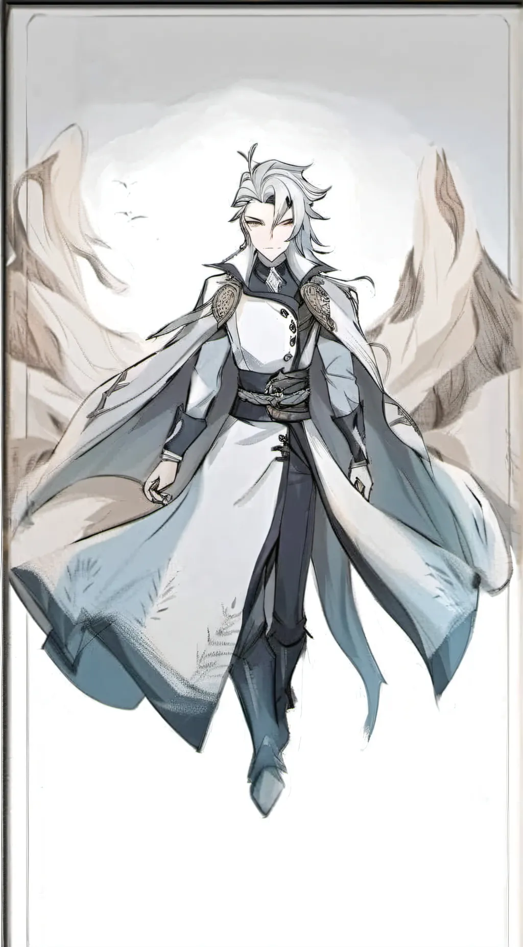 ai character: Neuvillette background