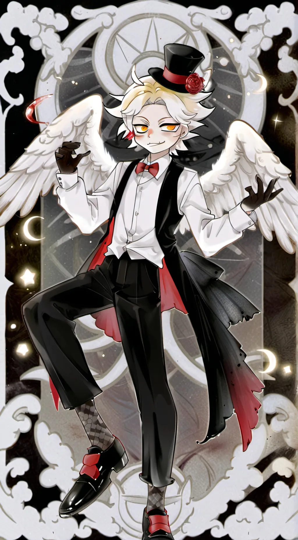 ai character: Lucifer background