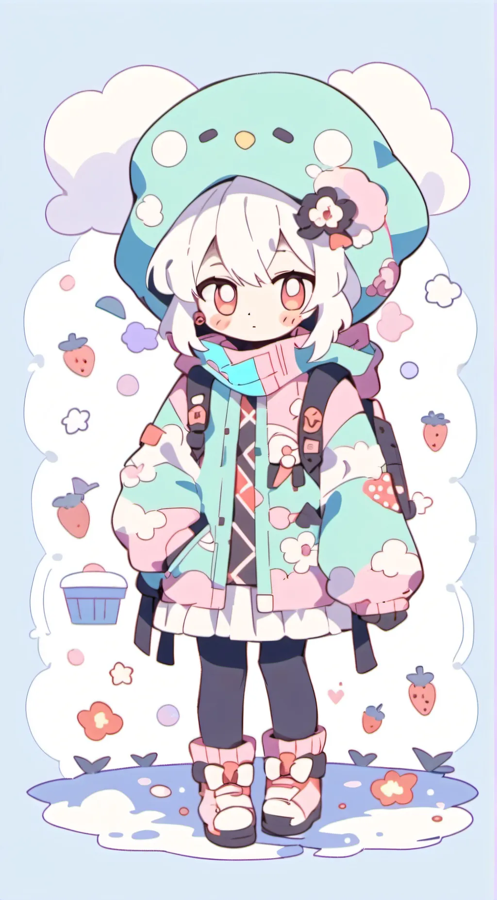 ai character: Piomon background