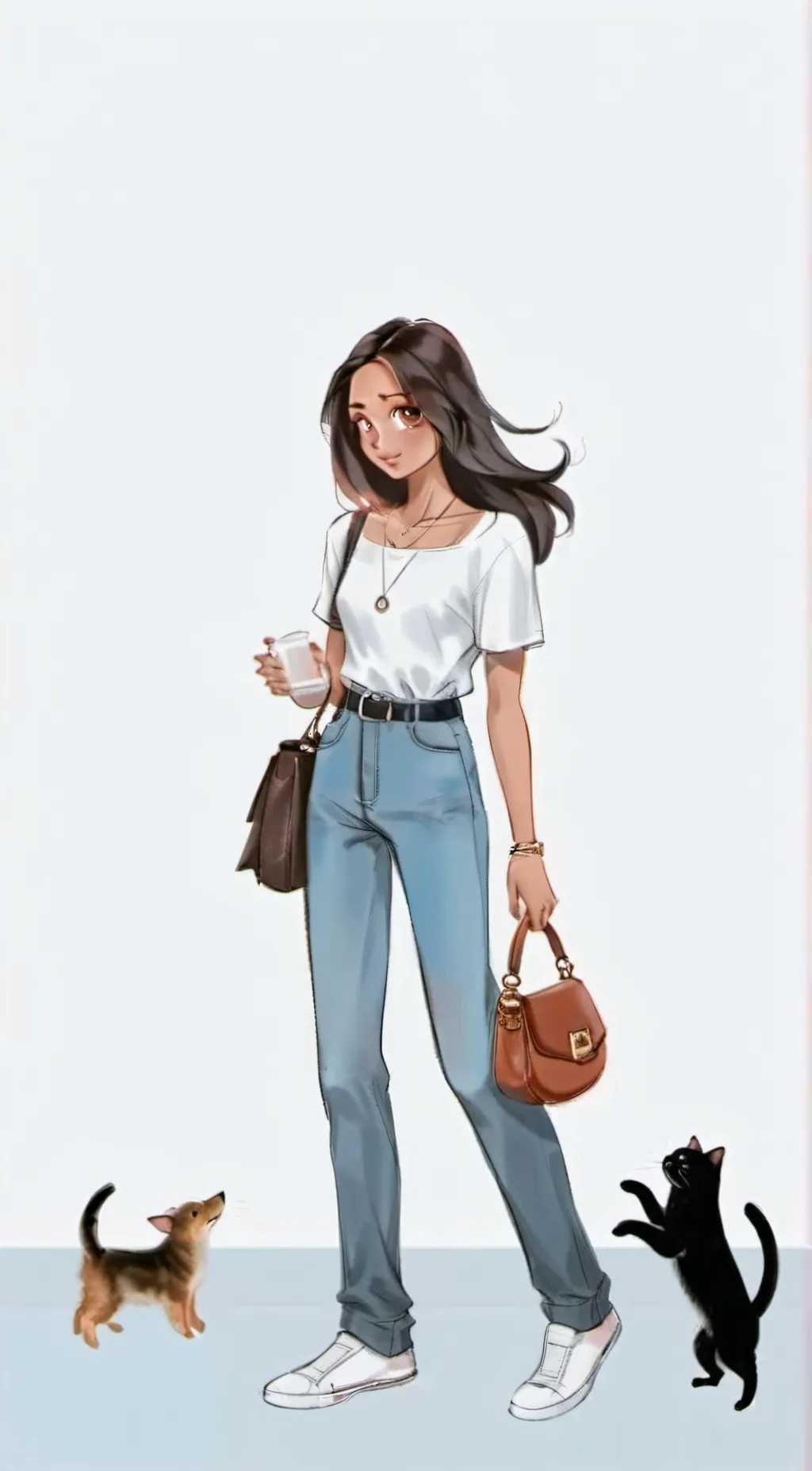 ai character: Maggie background