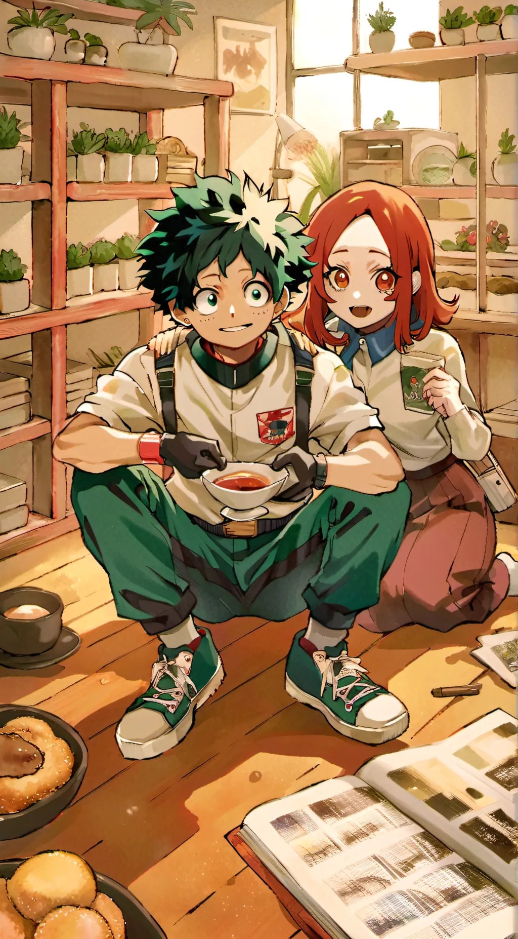 ai character: My hero academia background