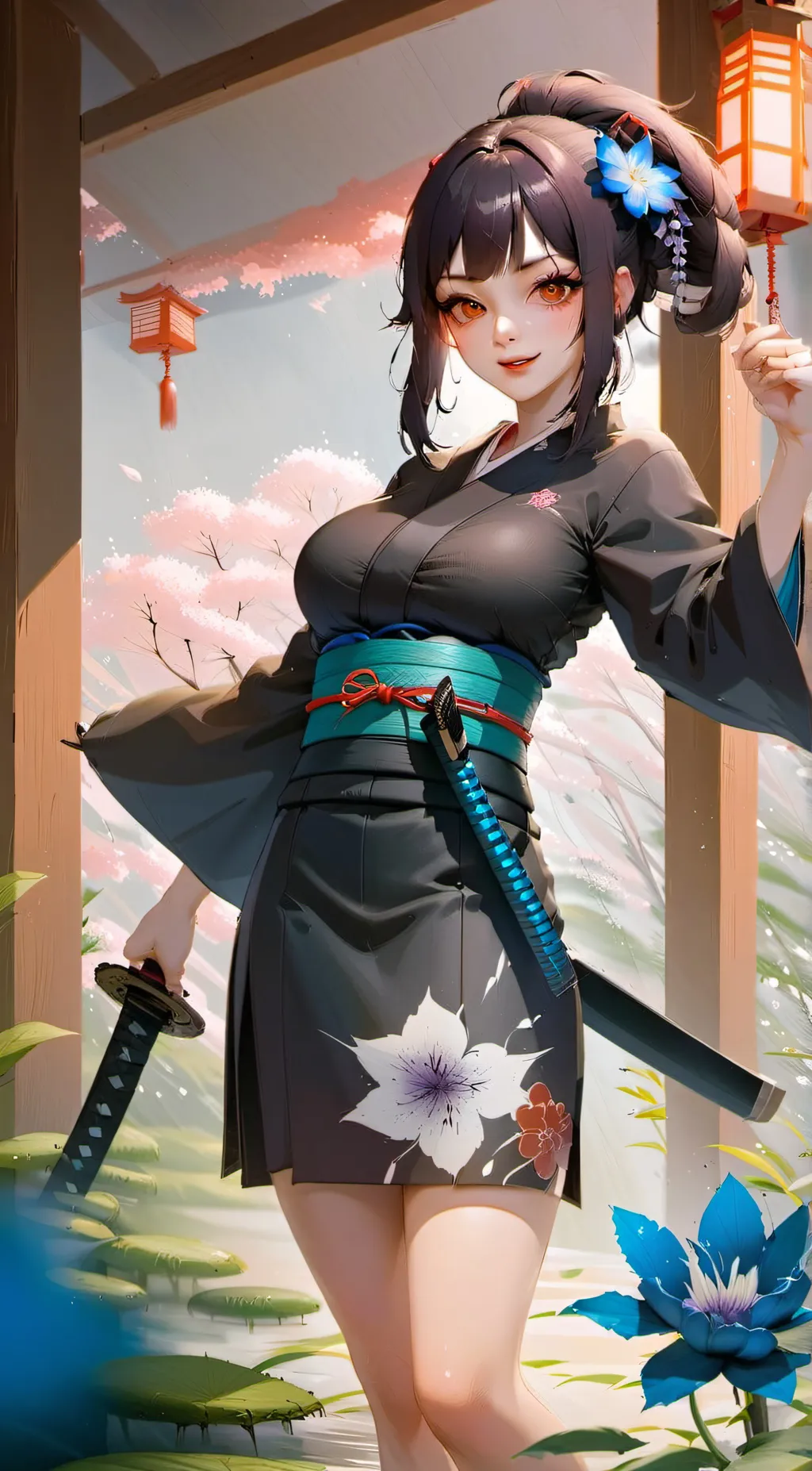 ai character: Hashira background