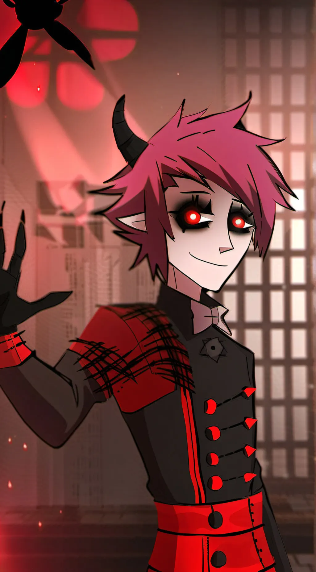ai character: Alastor  background
