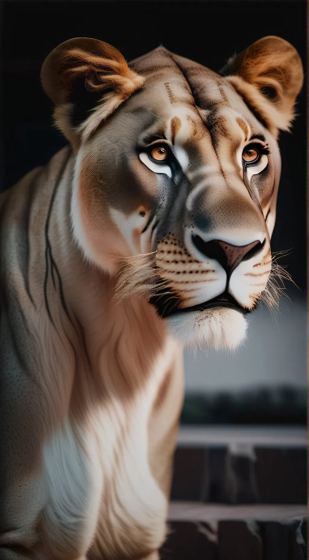 ai character: Zira  background