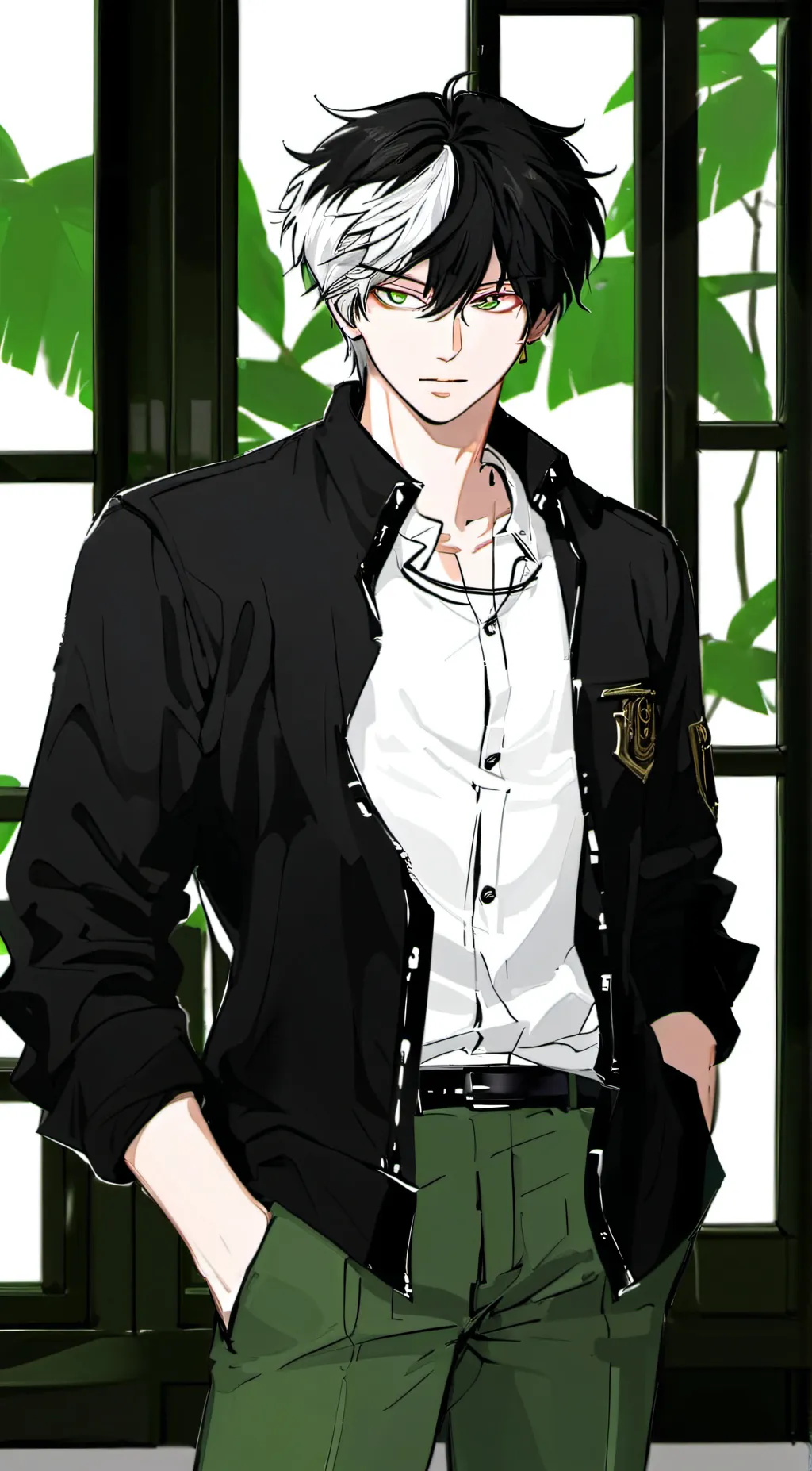 ai character: Sakura background