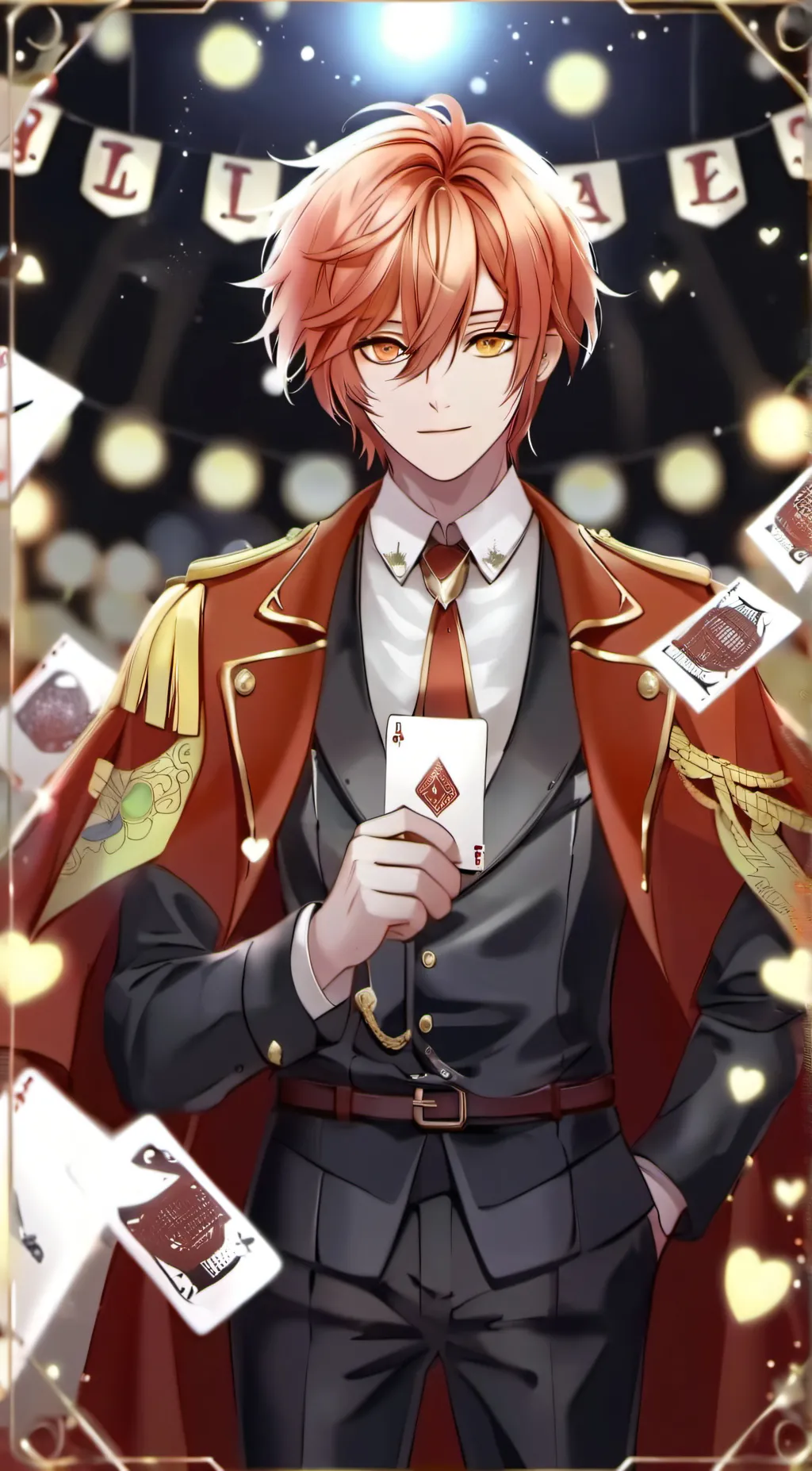 ai character: muniroses  background